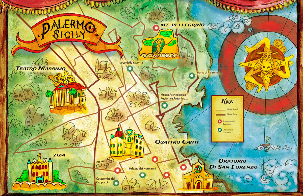 Palermo map