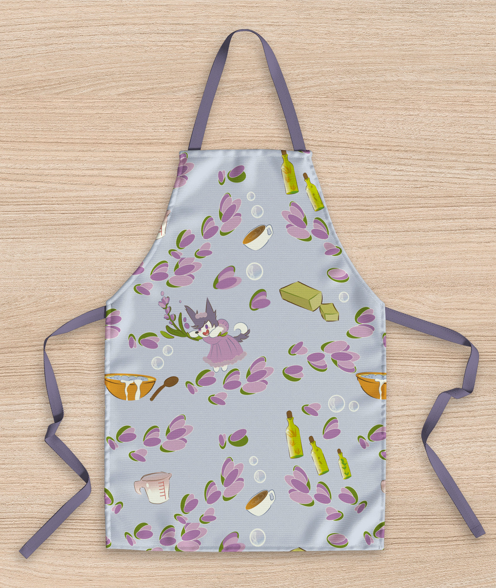 Licensing collection lavender mockup