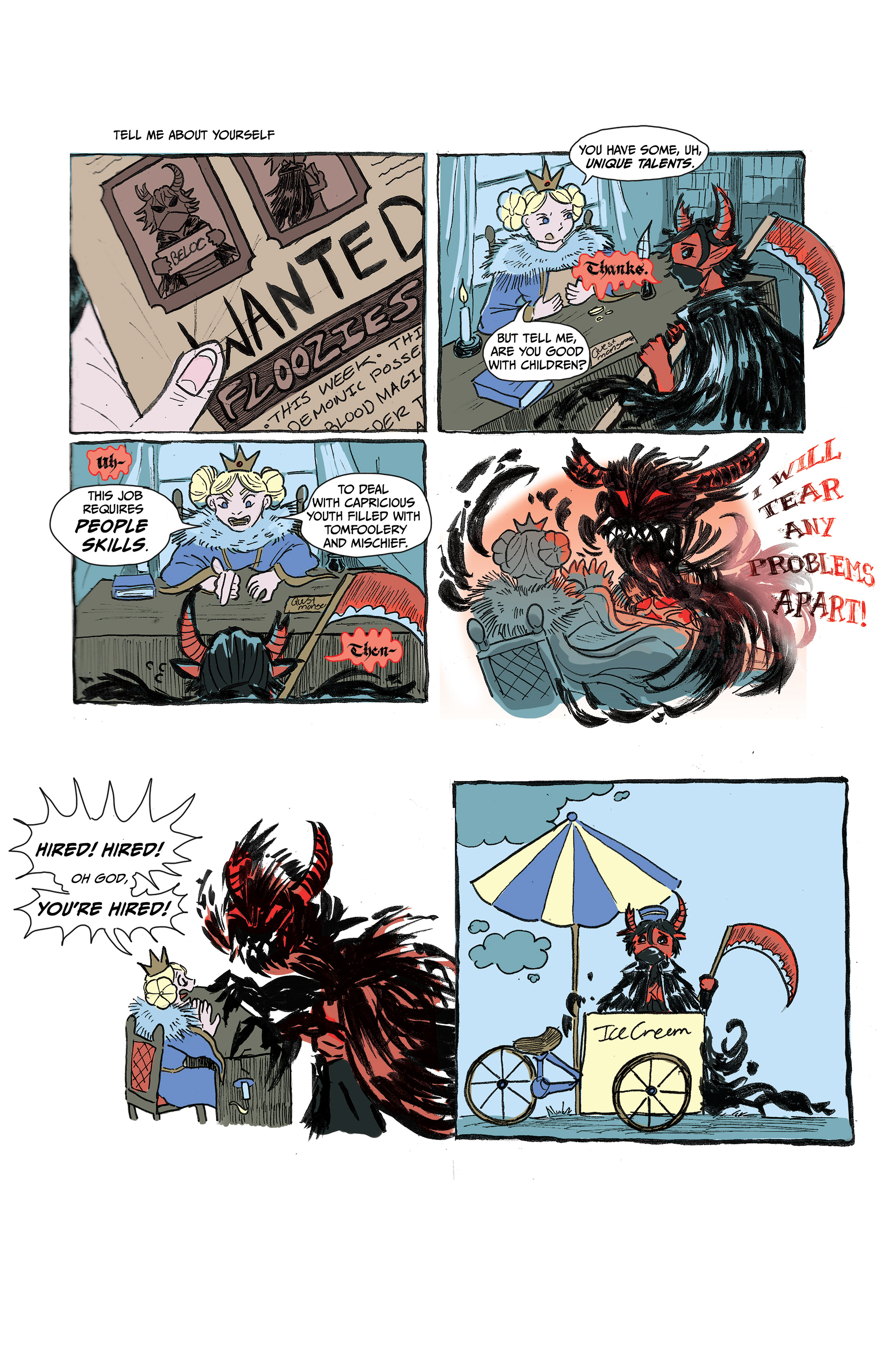 Strip comic