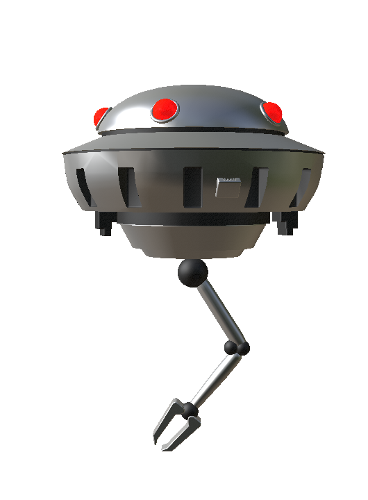 Probe Bot 3D model