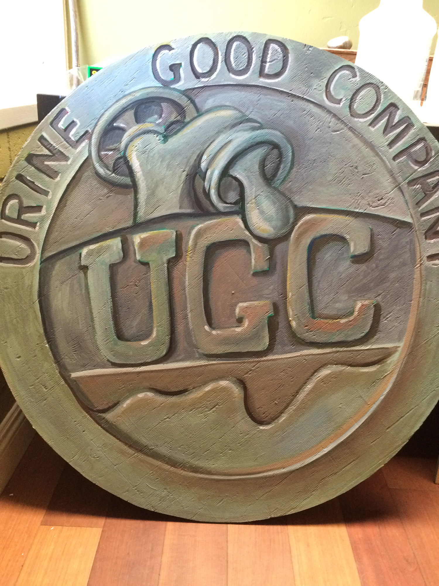 Hand Painted Prop- Urinetown
