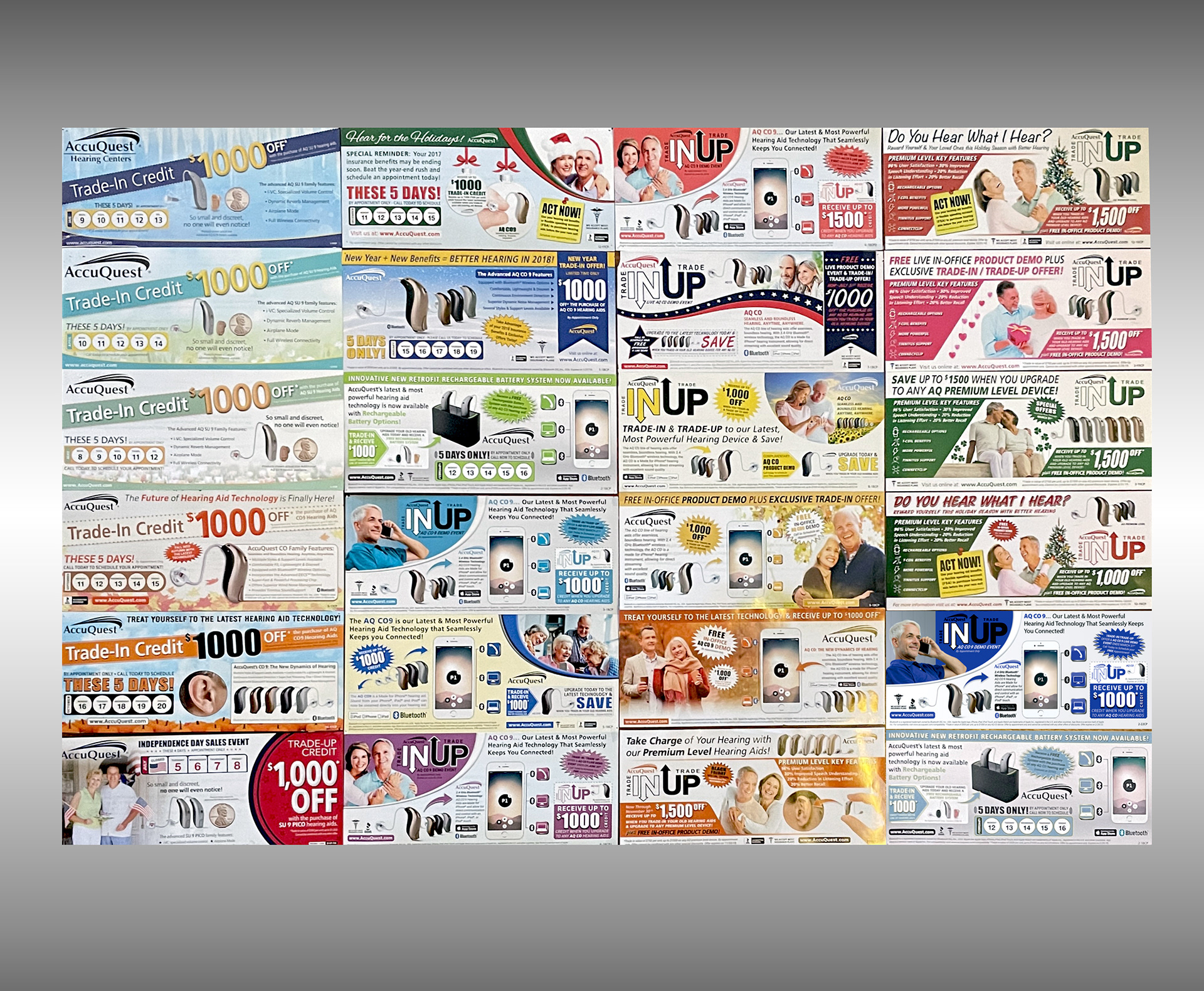 AccuQuest Hearing Centers - Monthly Buckslips