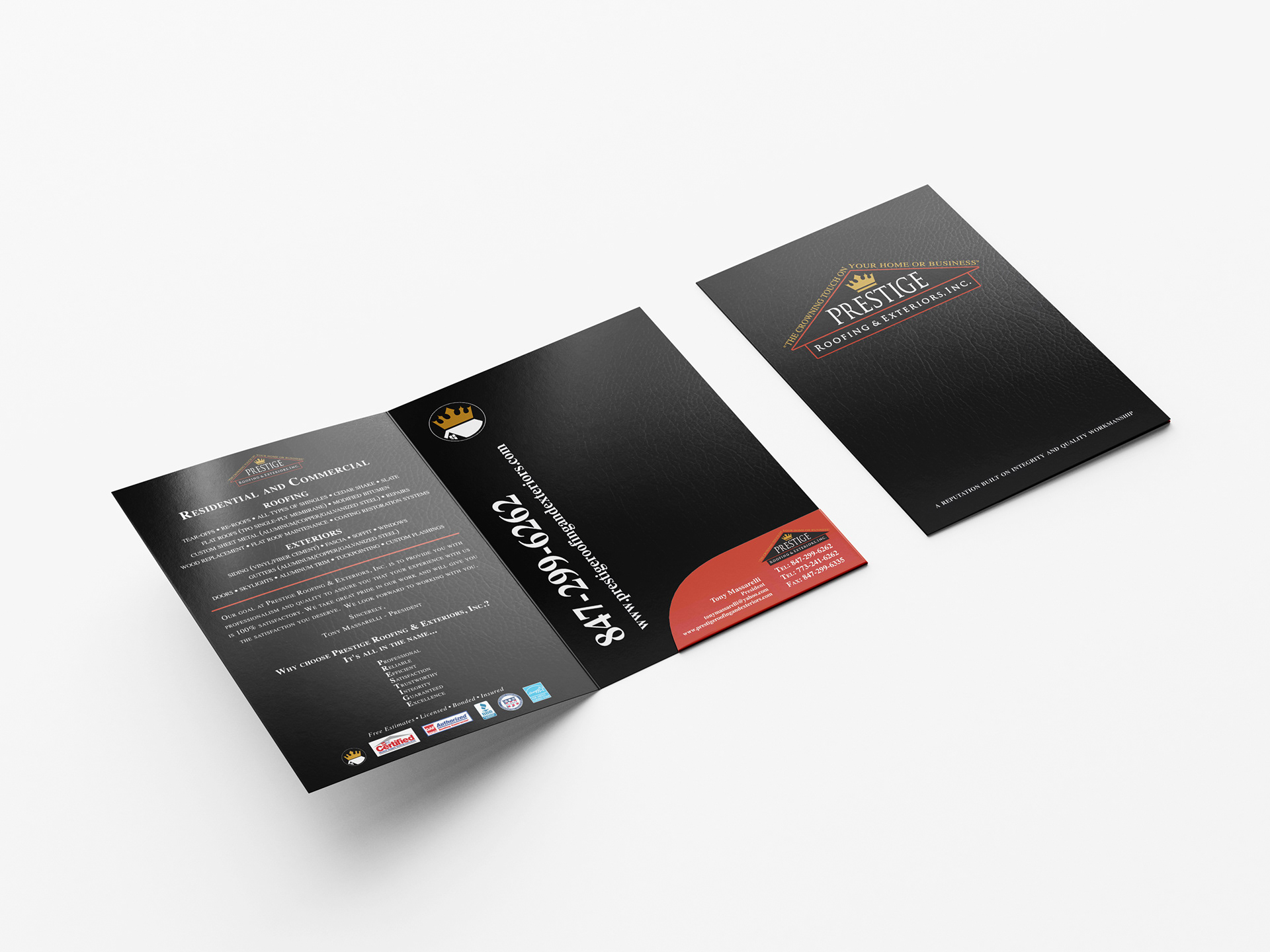 Prestige Roofing - Company Folder
