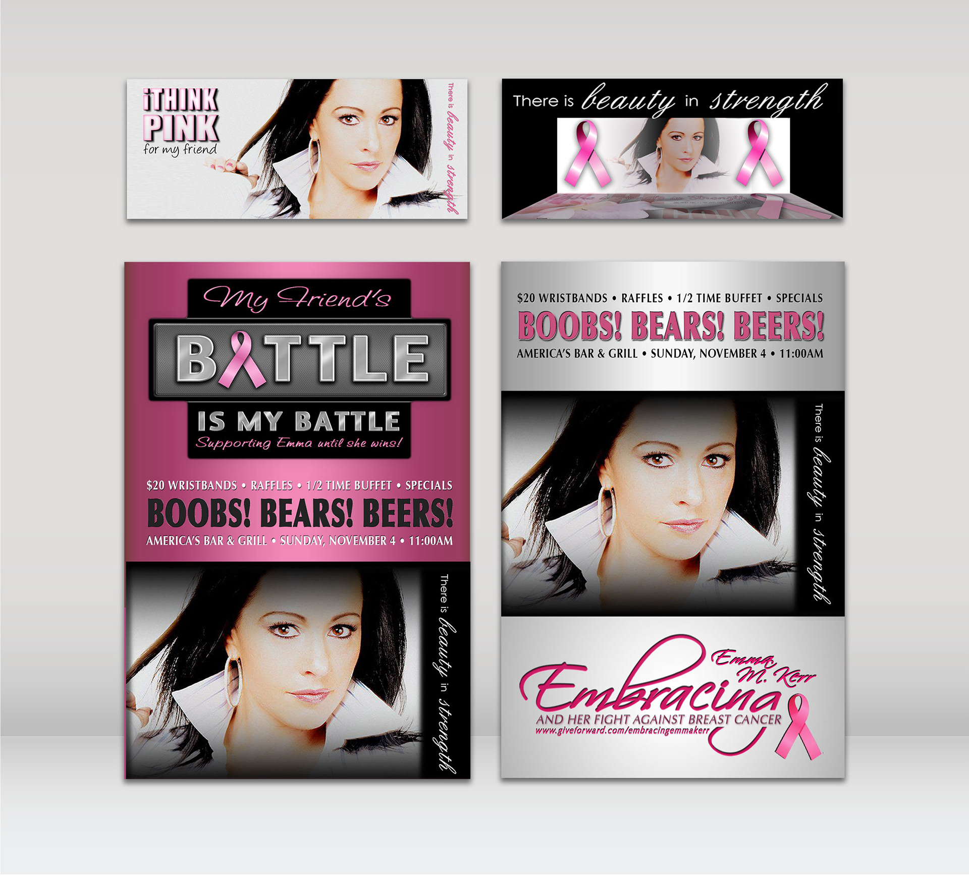 Embracing Emma Fundraiser - Posters & Table Cards