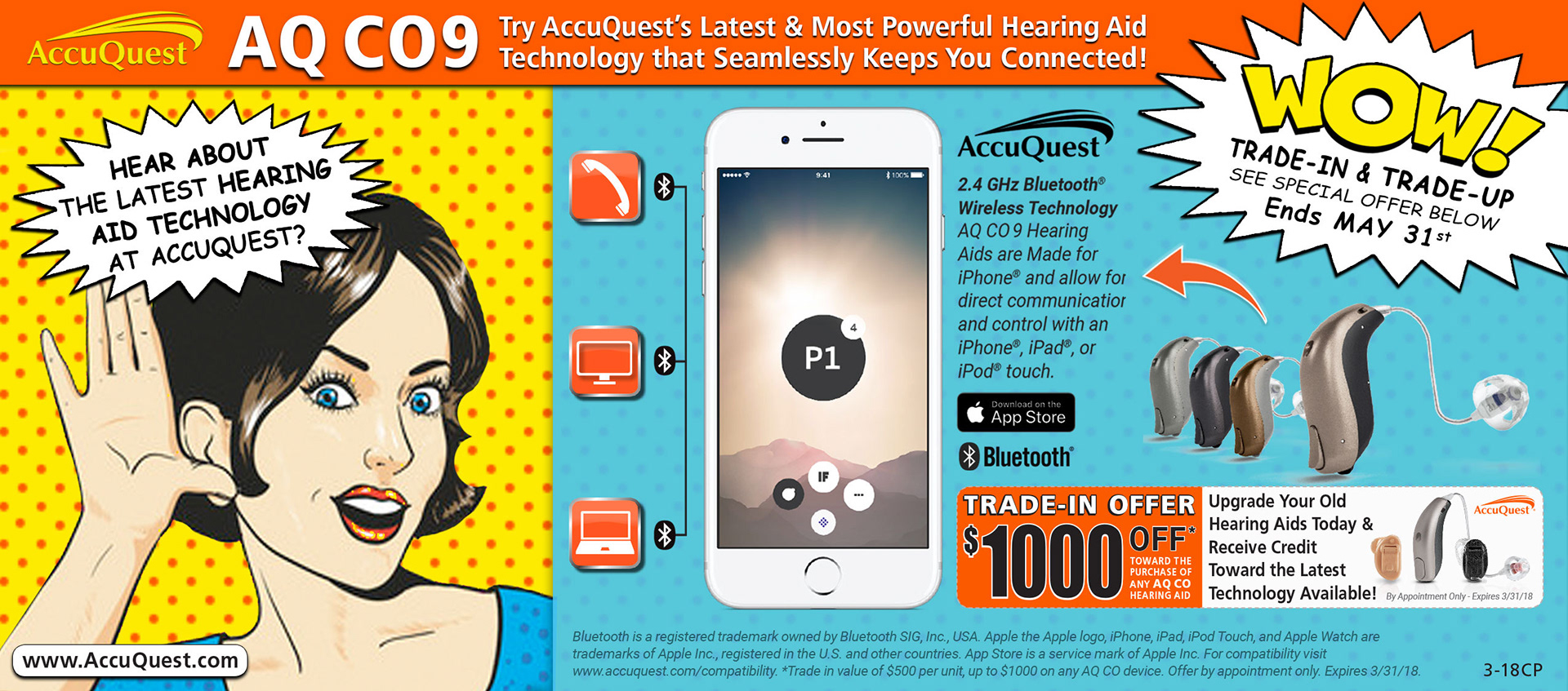 AccuQuest Hearing Centers - Specialty Buckslip