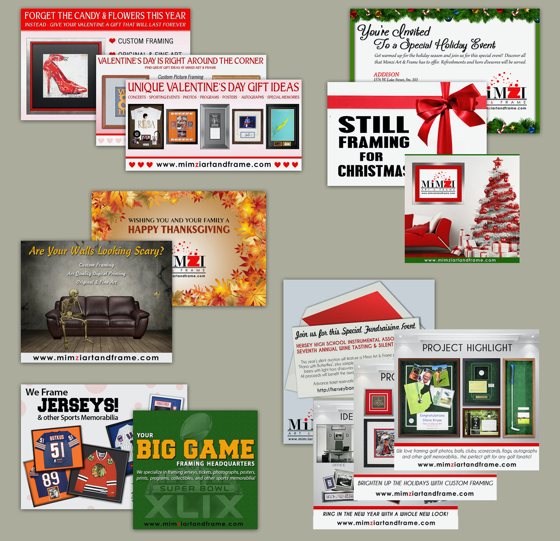 Mimzi Art & Frame - Facebook & Instagram Ads