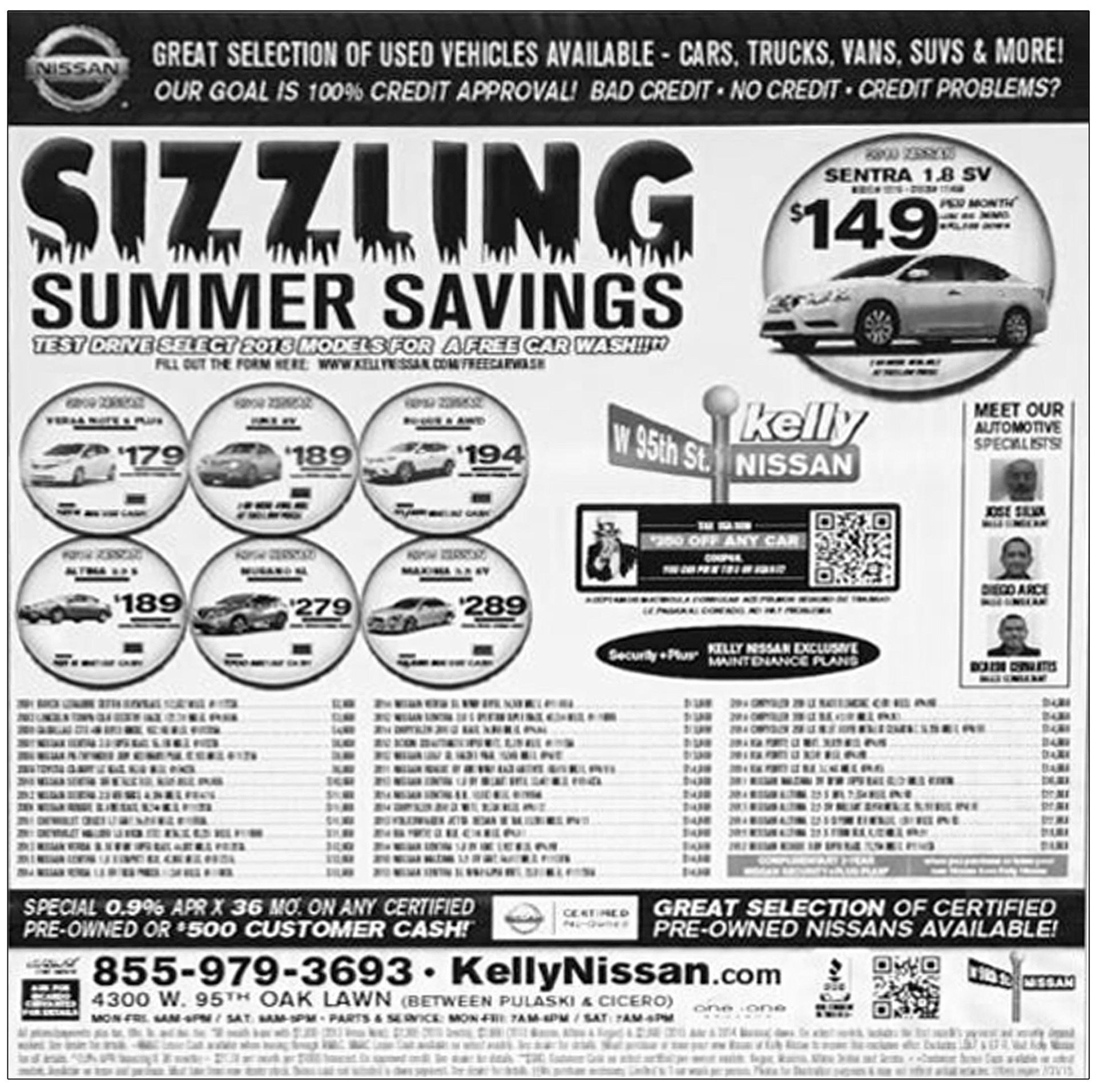 Nissan - Newspaper Ad