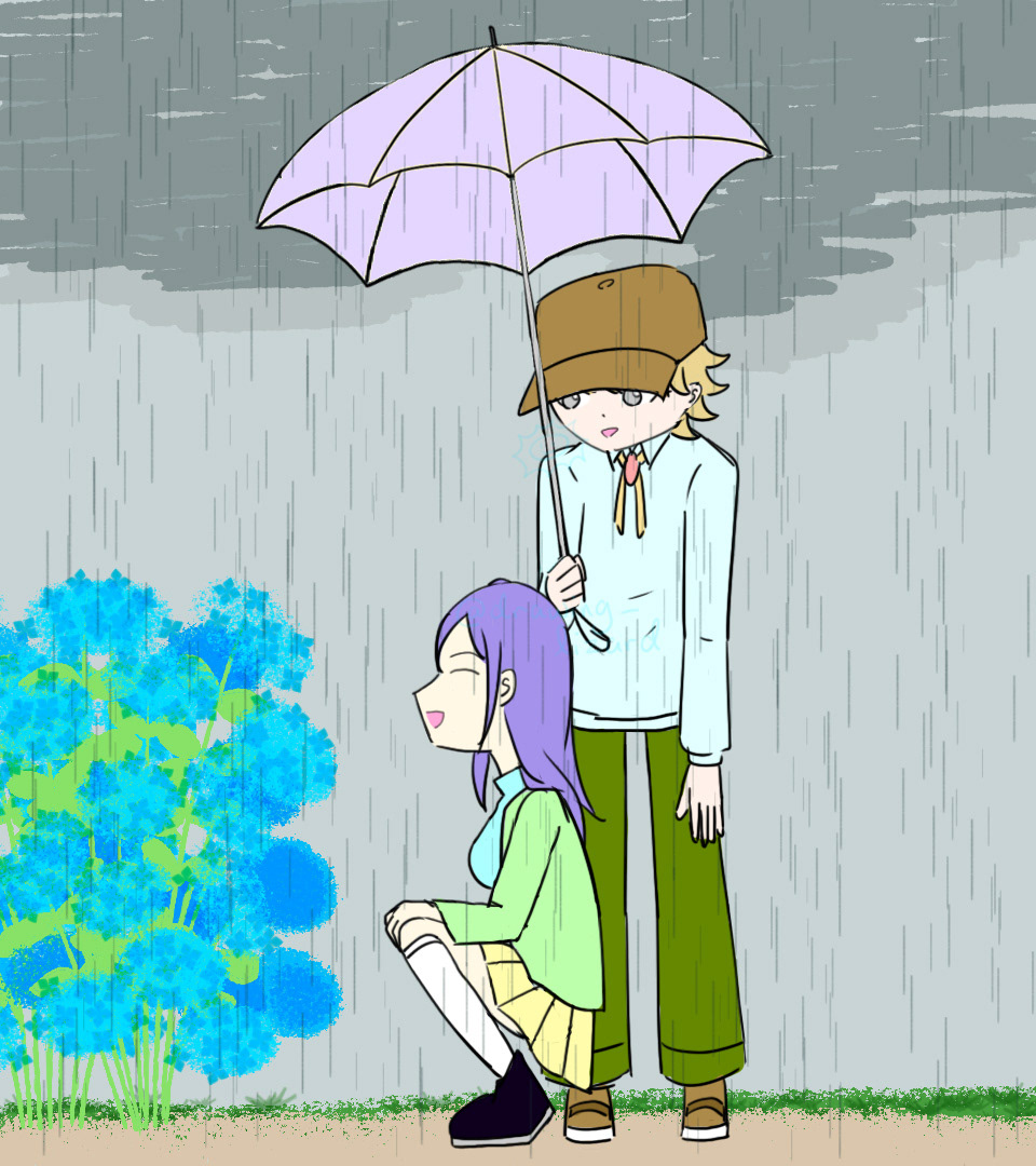 2024.06.28 あじさい見つけた