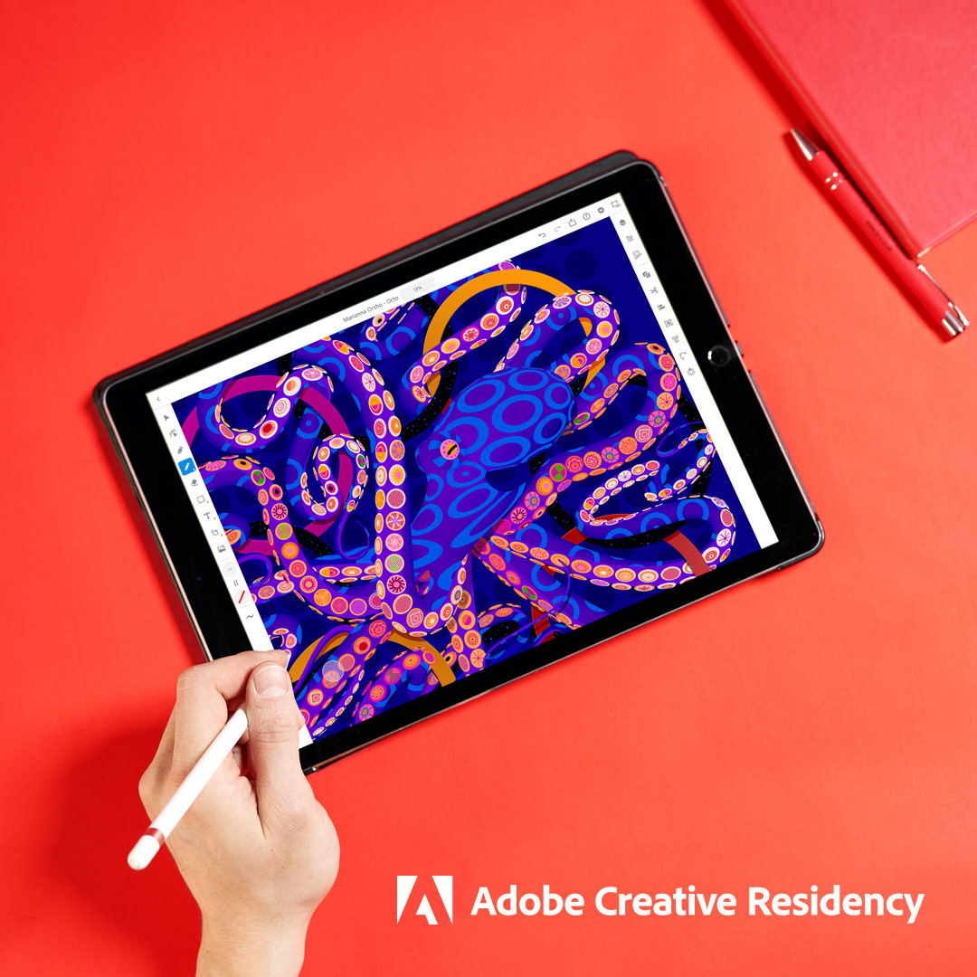Illustration on iPad
