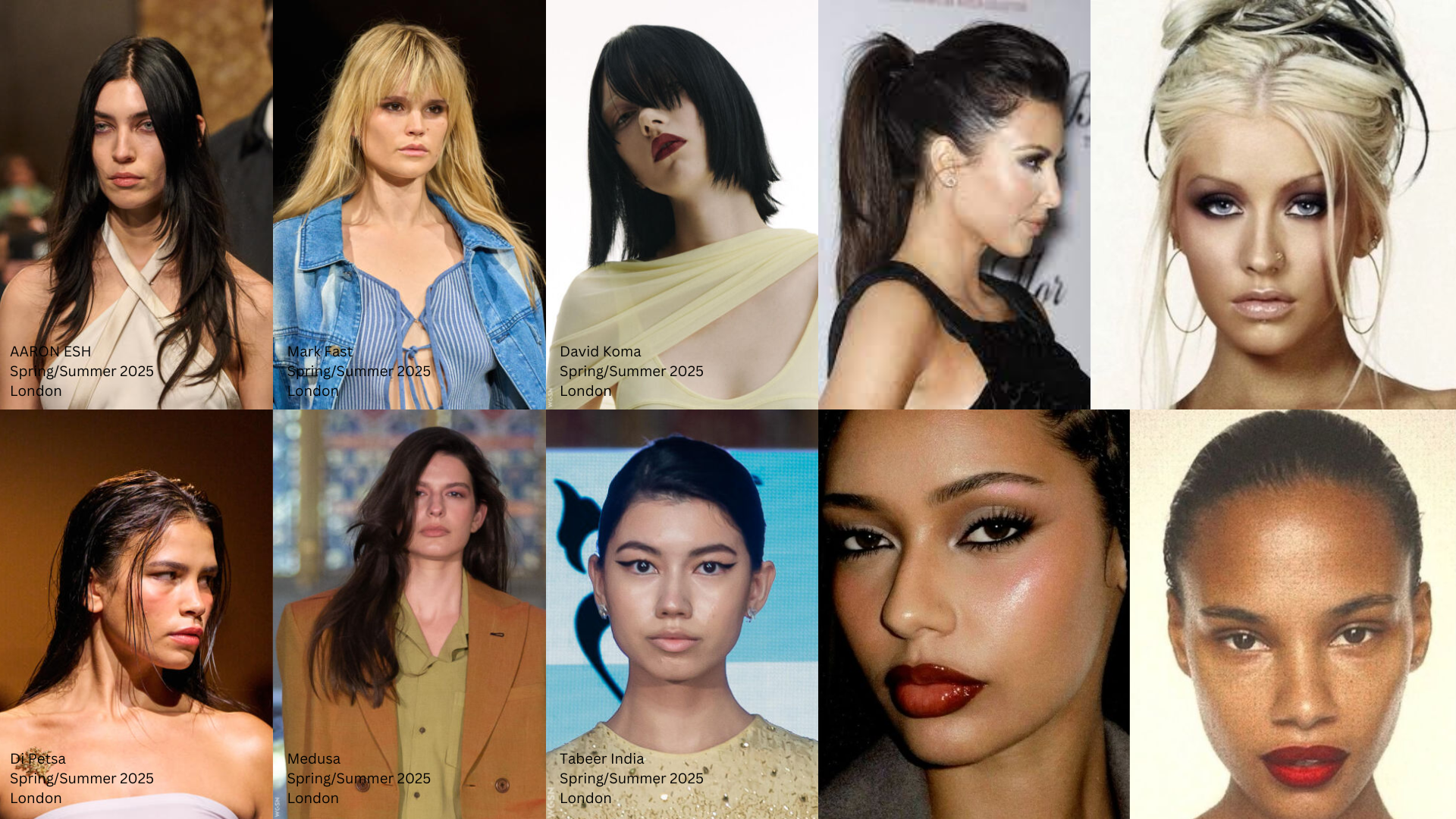 Hair and Makeup Moodboard