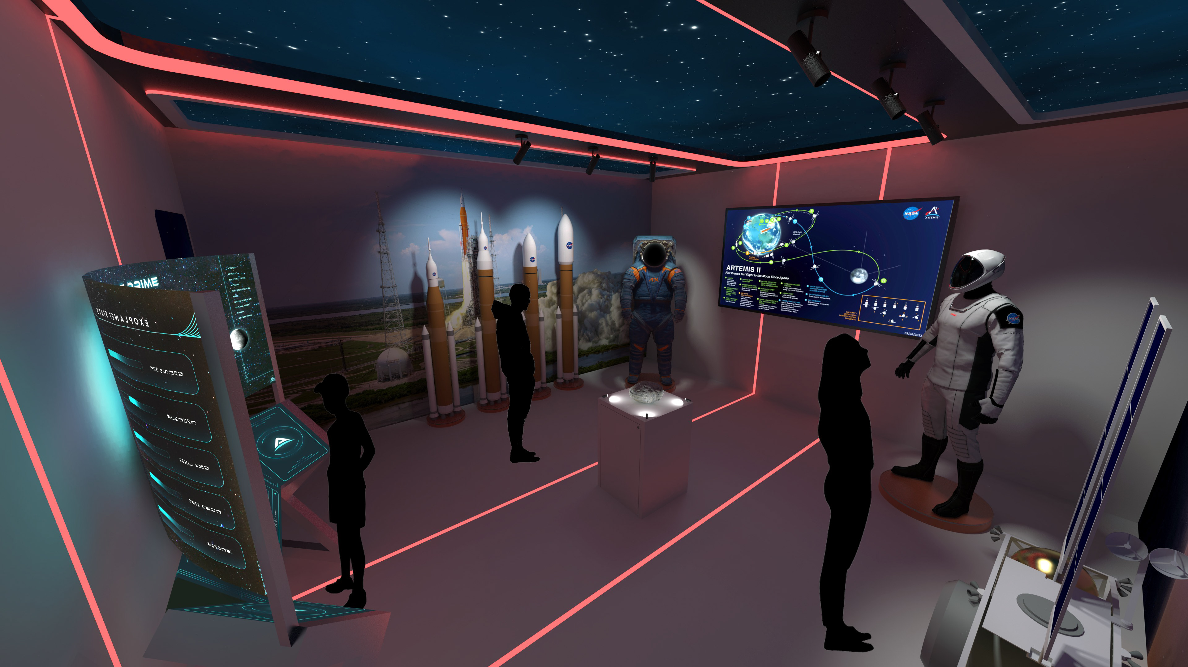Mobile Learning Unit Interior