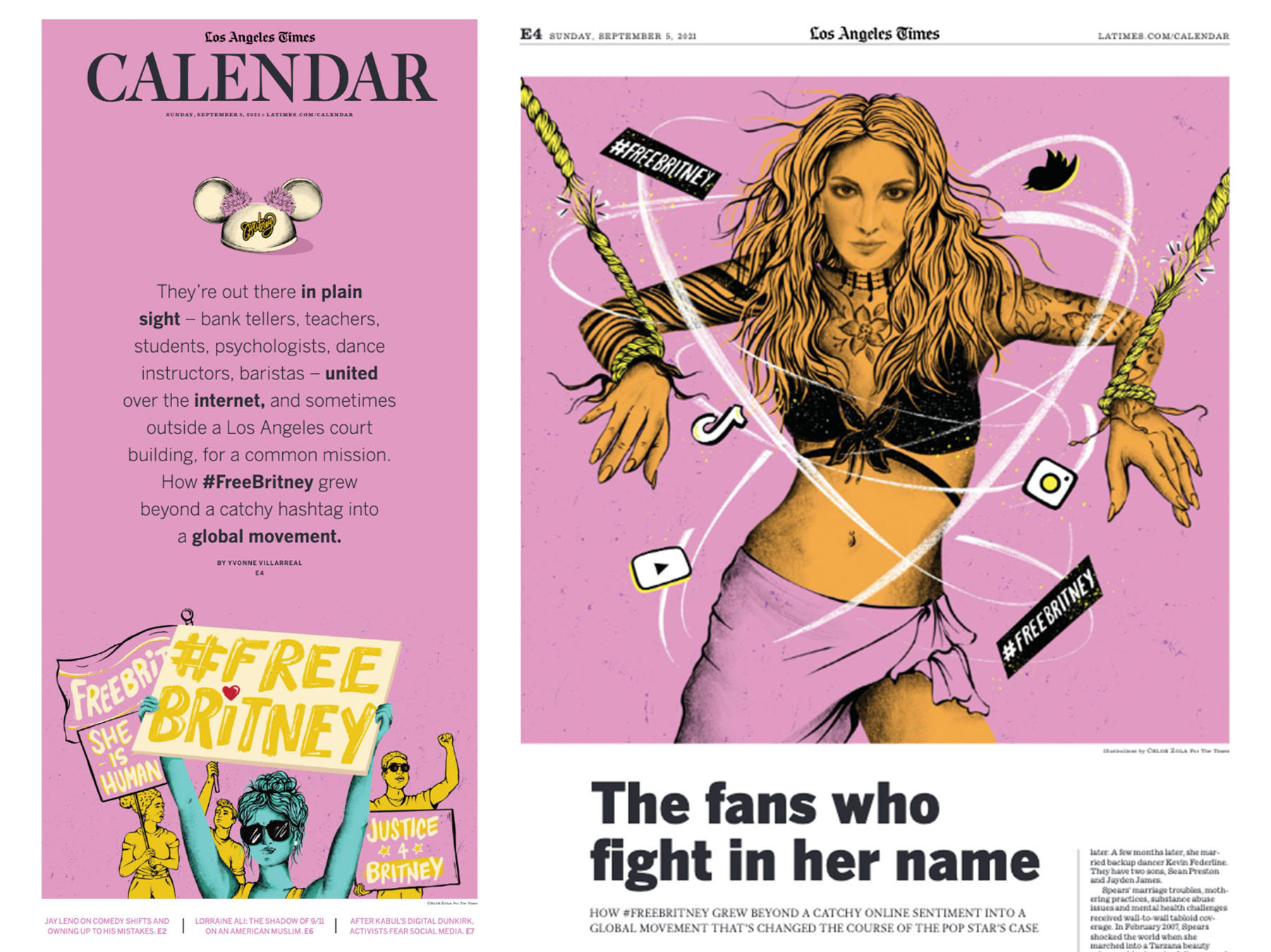 "Saving Britney Spears" for the LA Times