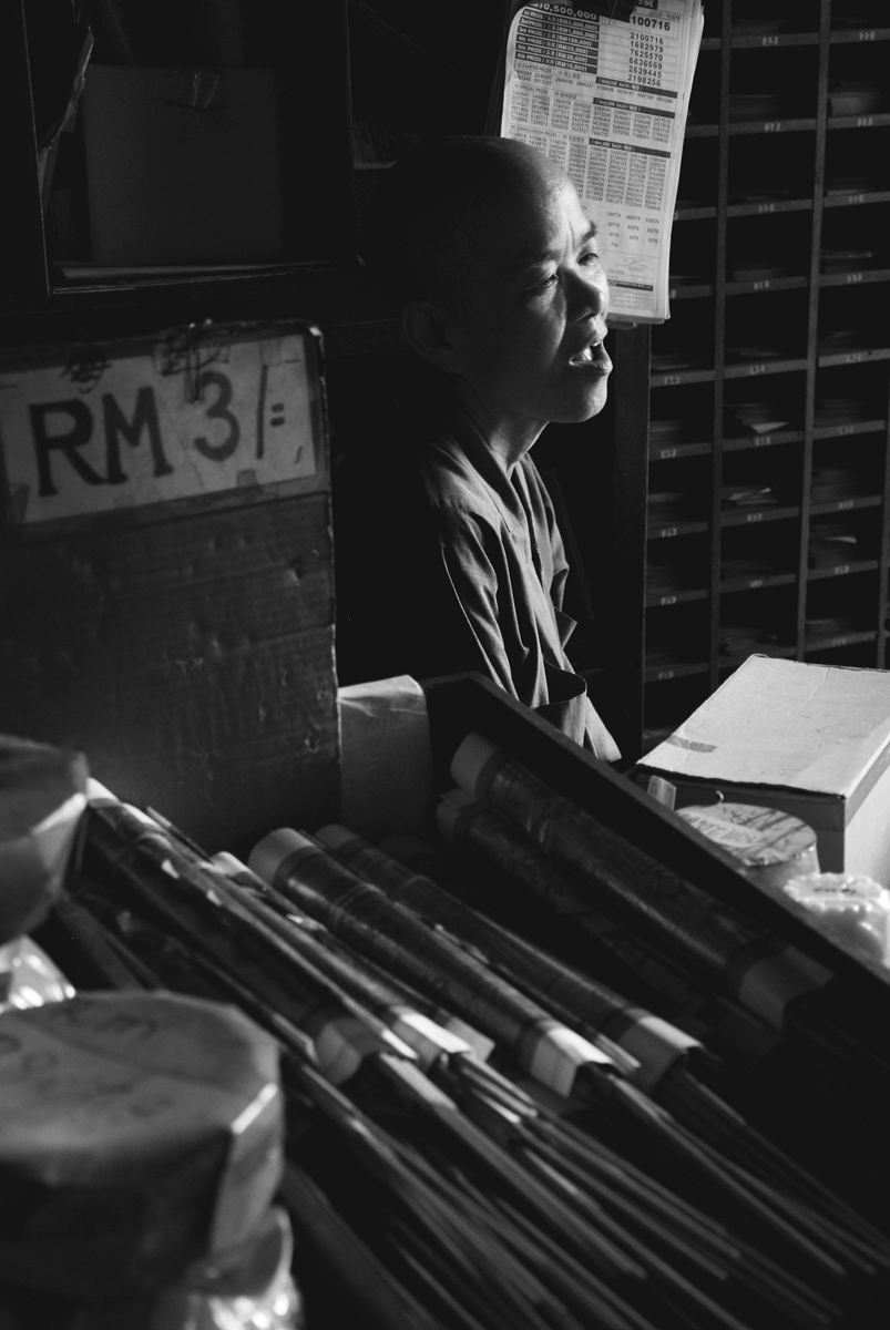 Woman in her shop - Genting Highlands