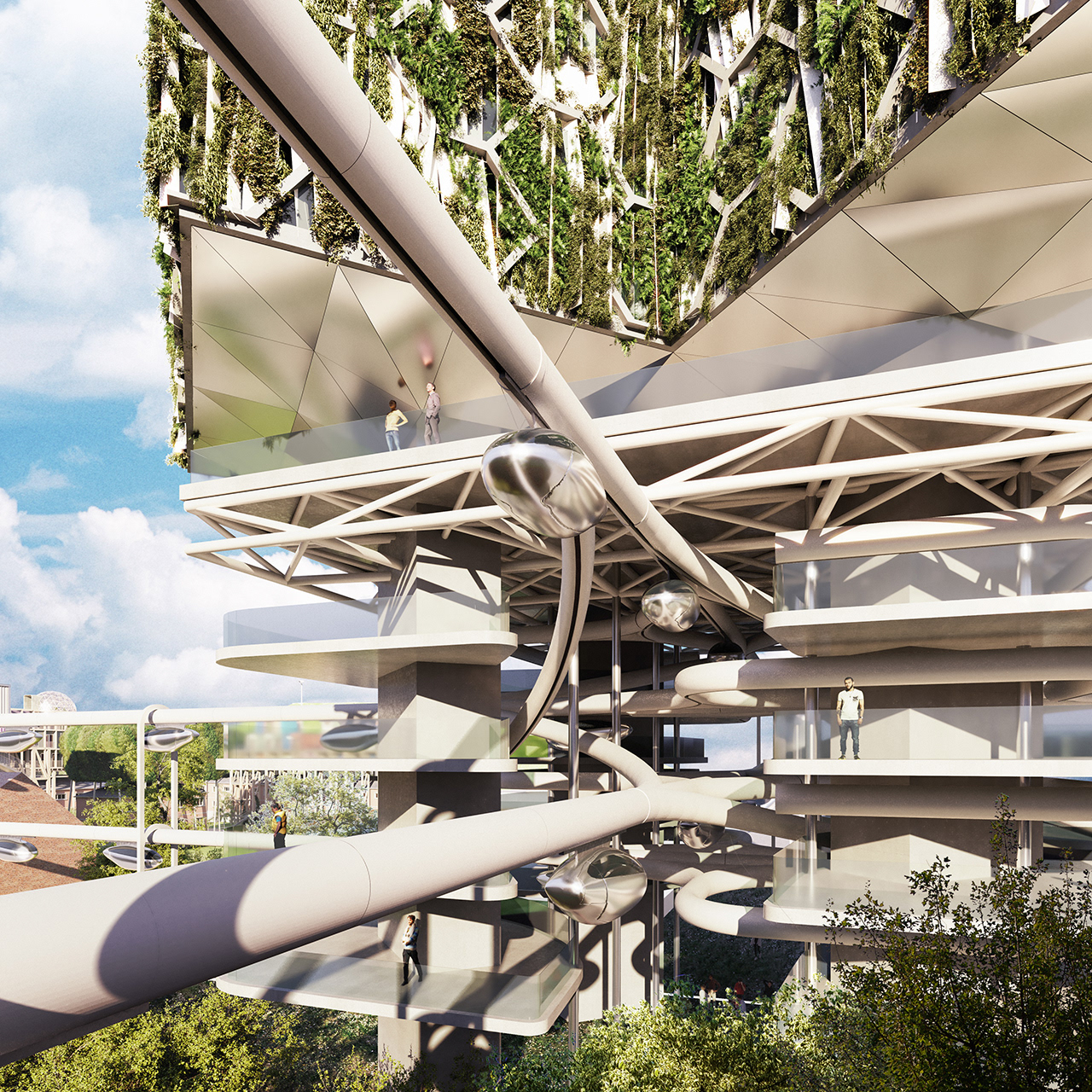 2051 | LA GARE DE SKYTRAM DE WEZ-MACQUART