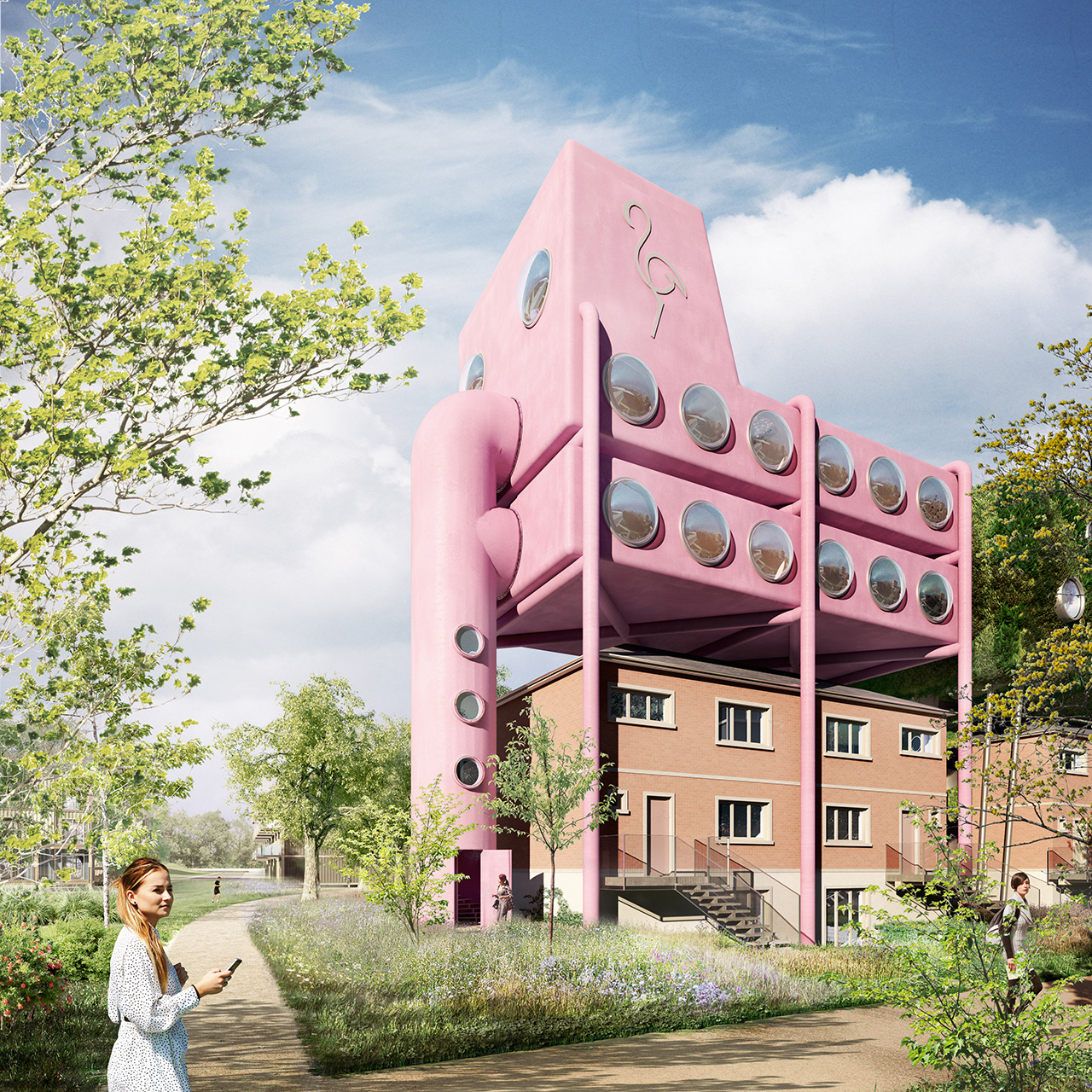 2051 | LE CELEBRE FLAMAND ROSE 