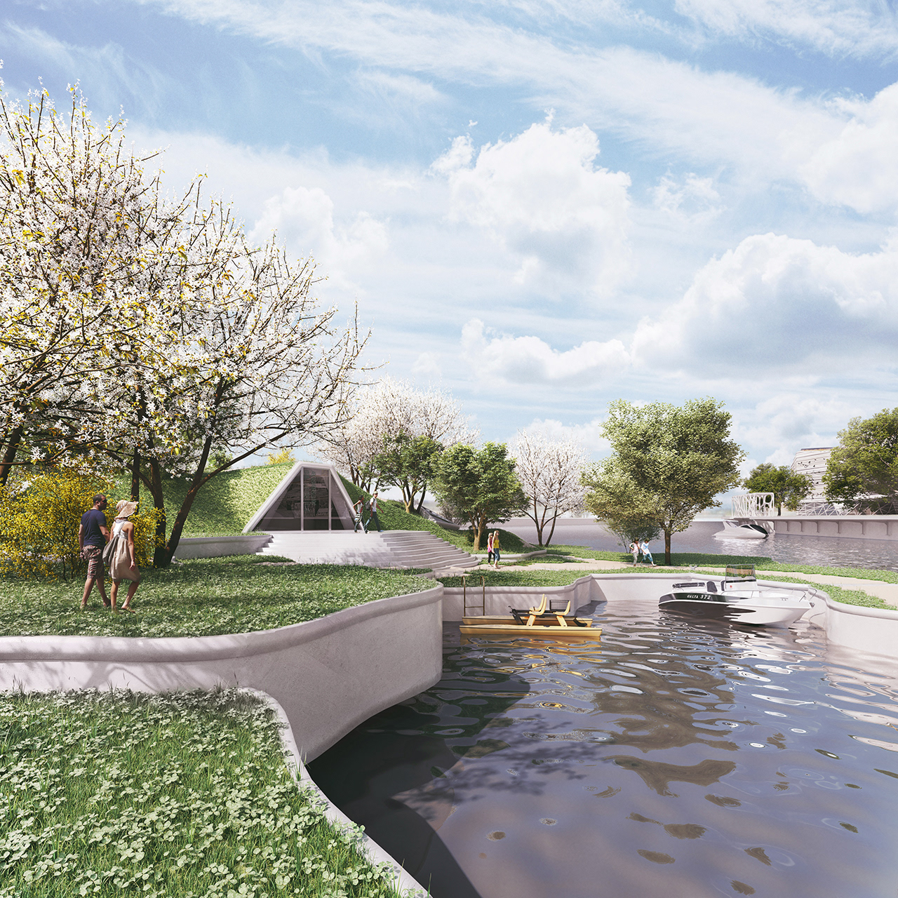 2051 | L'ENTREE DE l'AQUARIUM DU DELTA-DEULE