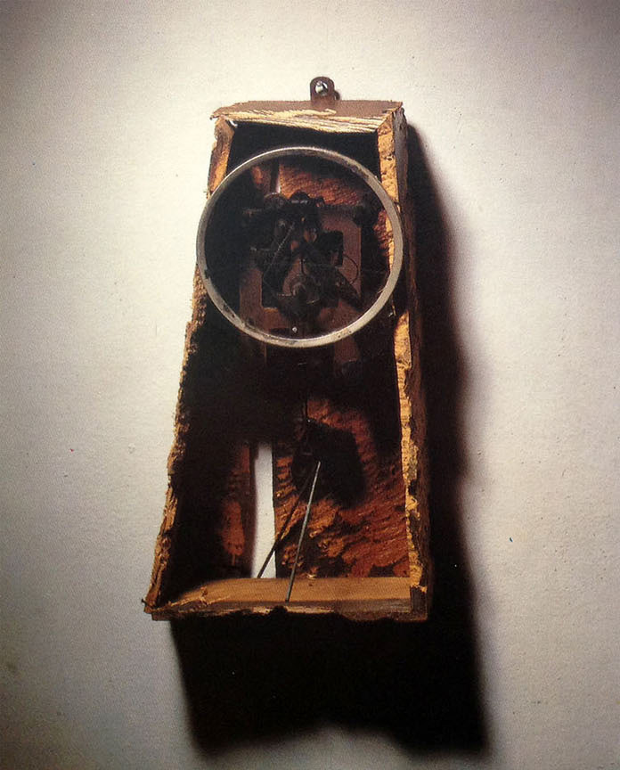 ㅅ겨 시계 오브제, 20×35×12cm, 1987, 신영성