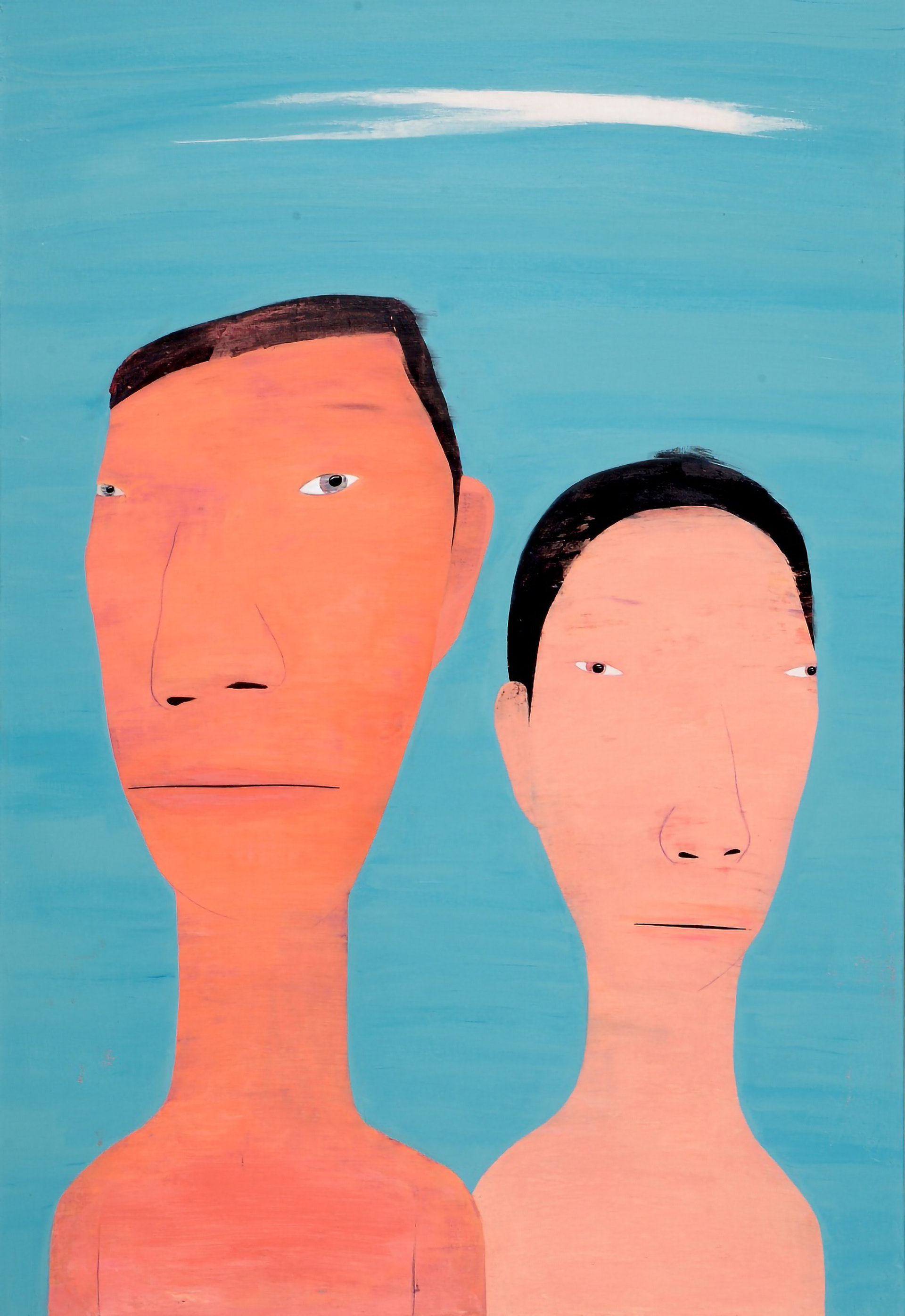 바람 속에 머물다 1, Acrylic on Canvas, 80×116cm(50호), 2008, Shin Young Seong