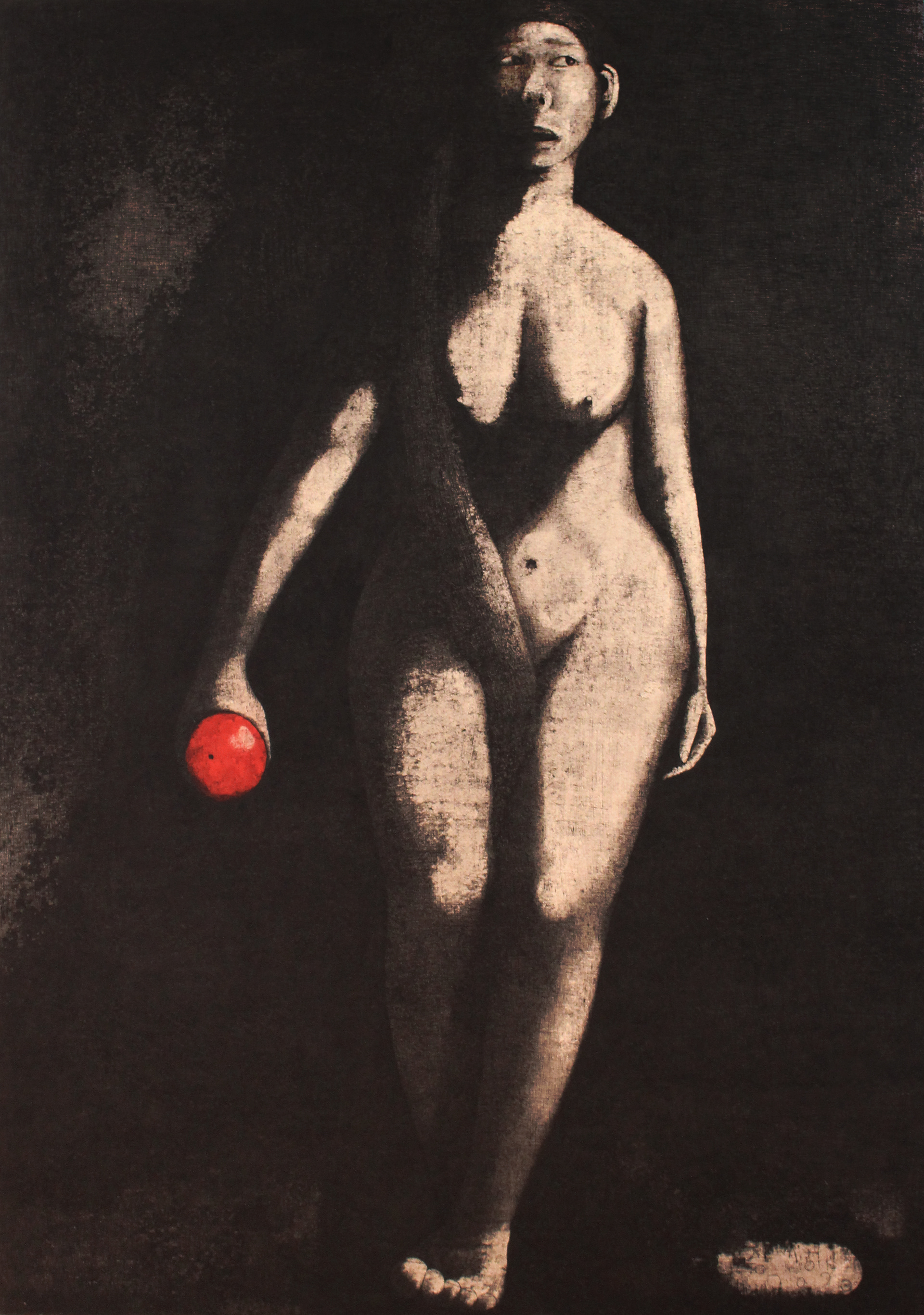 Eve 2, Pen on the Paper, 76×106cm, 2020, Shin, Young Seong