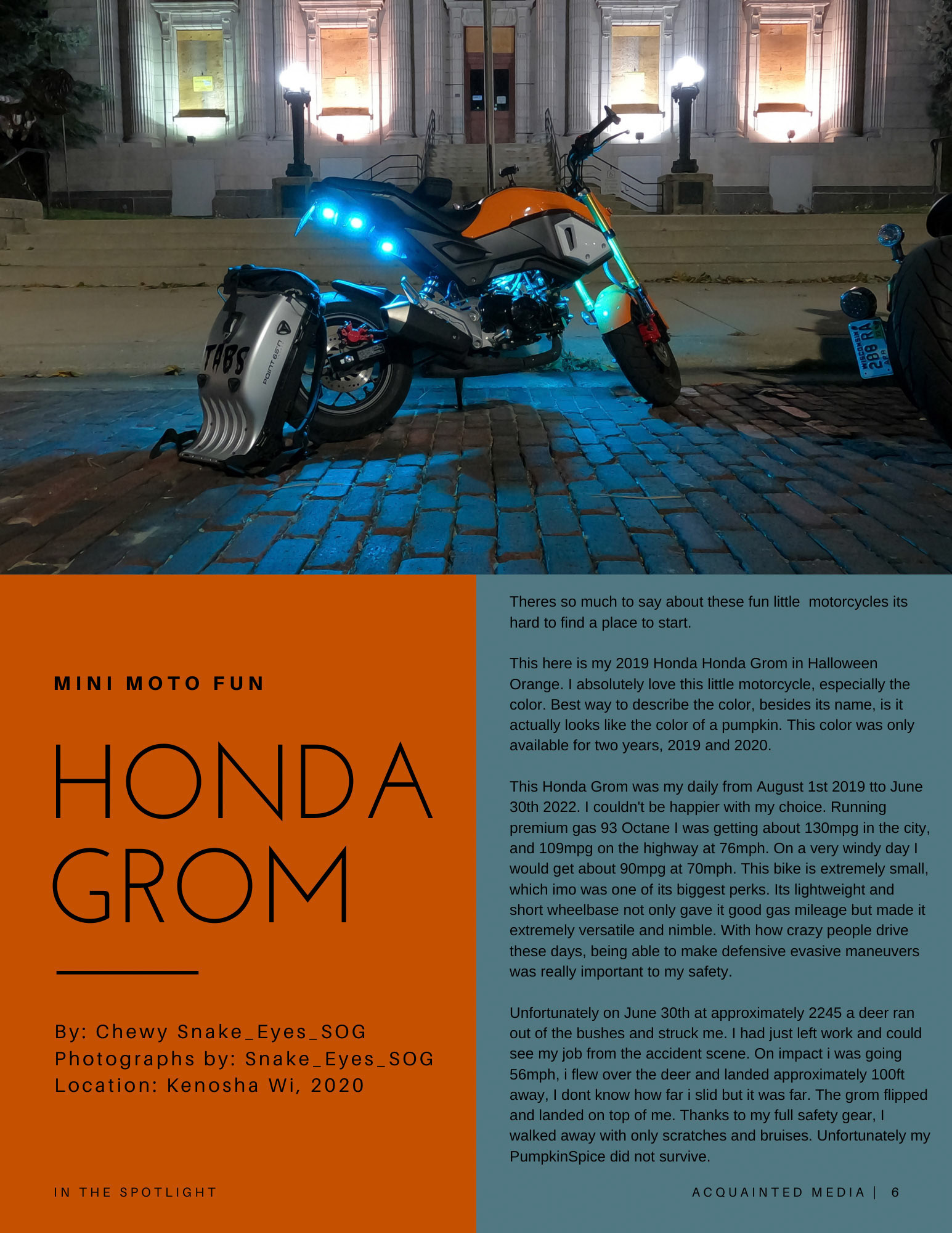 White Yellow Simple Car Magazine - 5