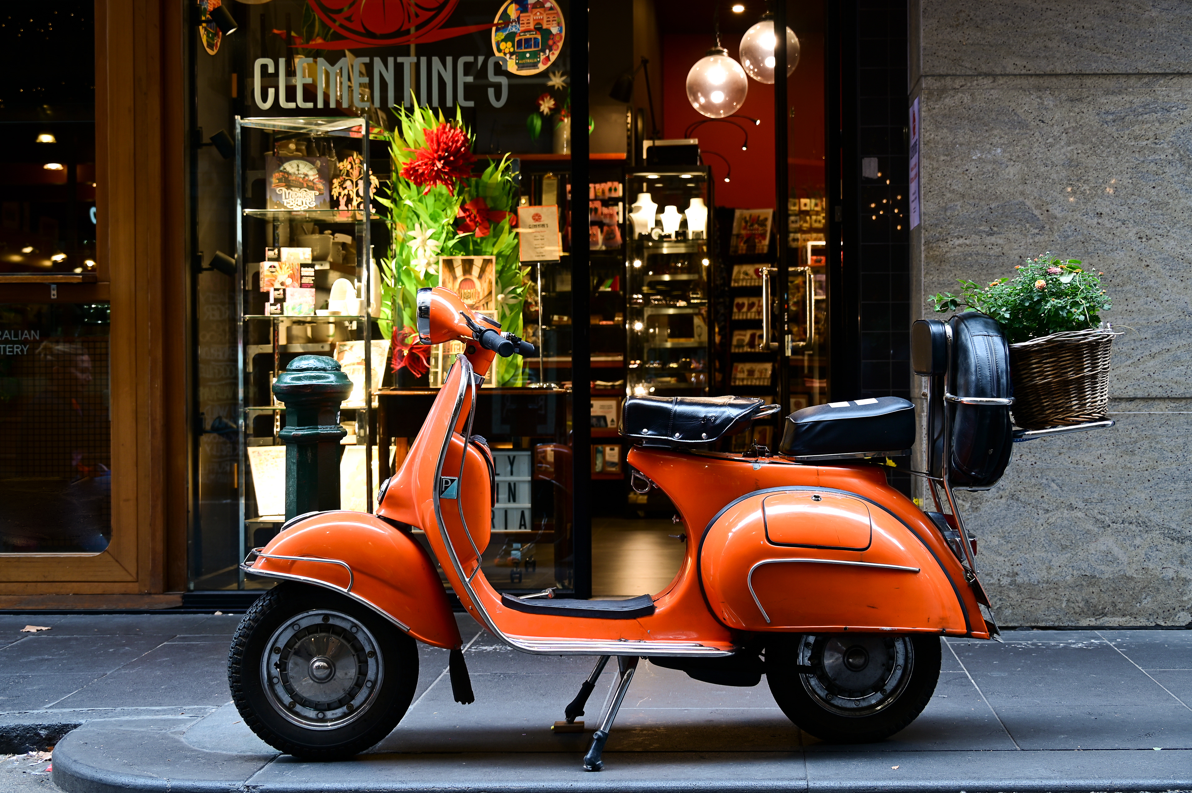 Clementine's Vespa