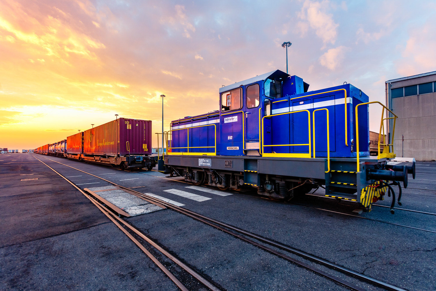 Ekol Logistics port in Trieste