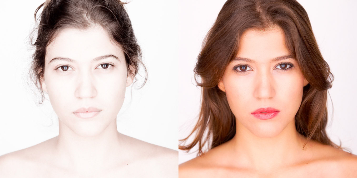 Lenticular print. "Recto-Verso" solo exhibition at PG Art Gallery