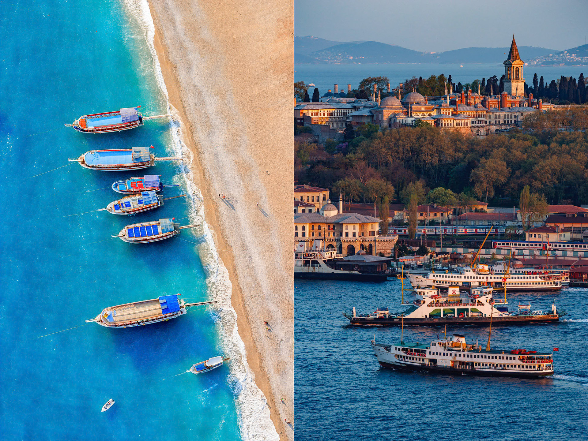 Oludeniz Boats / Topkapı Palace