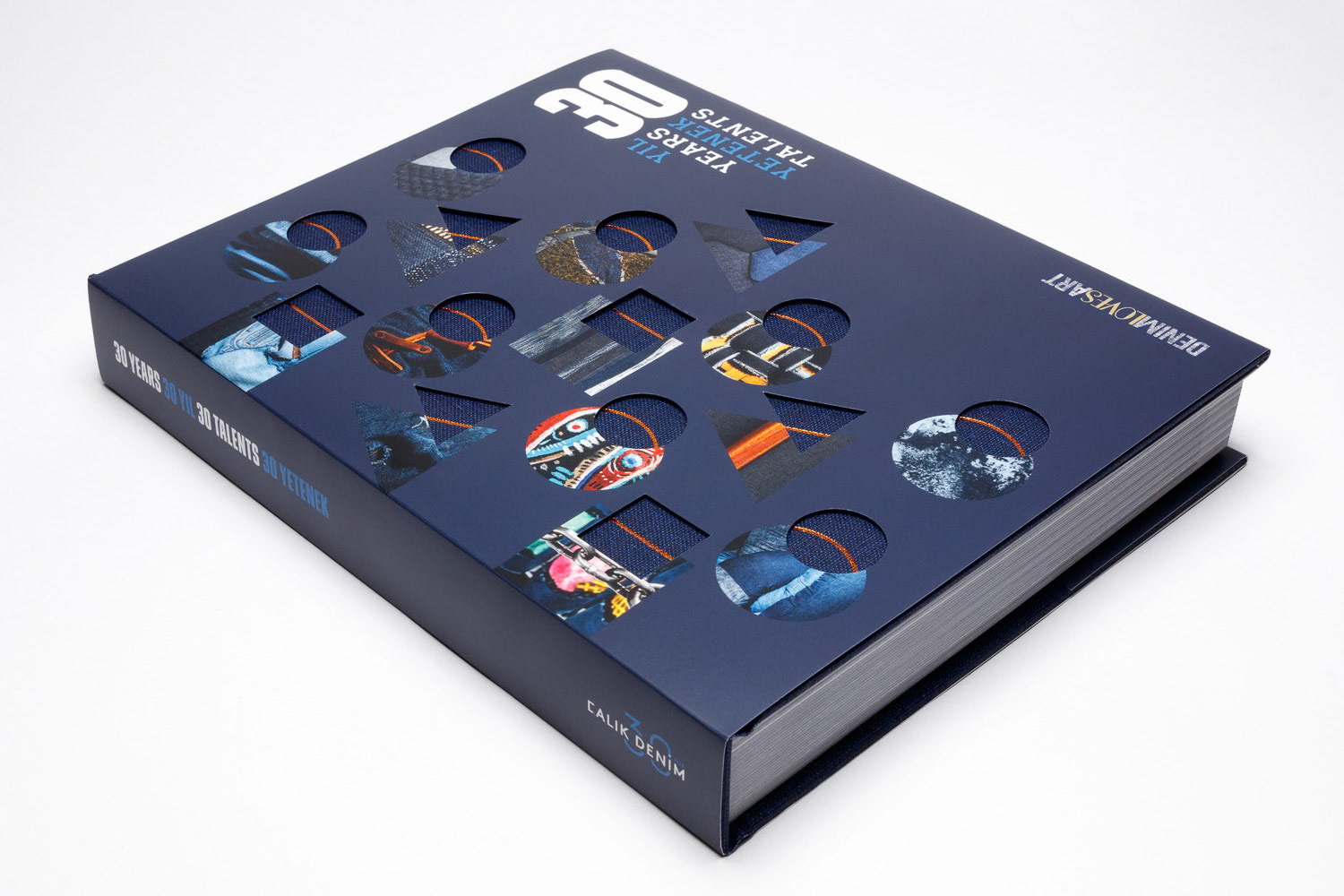 Calik Denim 30th year book, Graphis Design Annual Silver Award winner