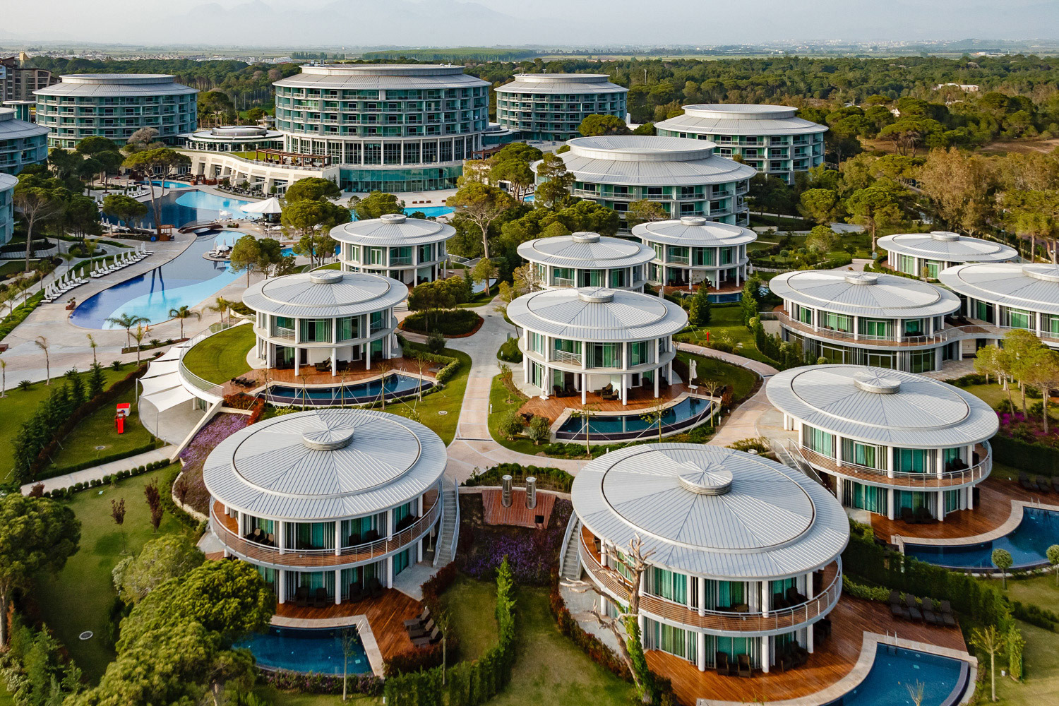 Hotel aerial, Antalya