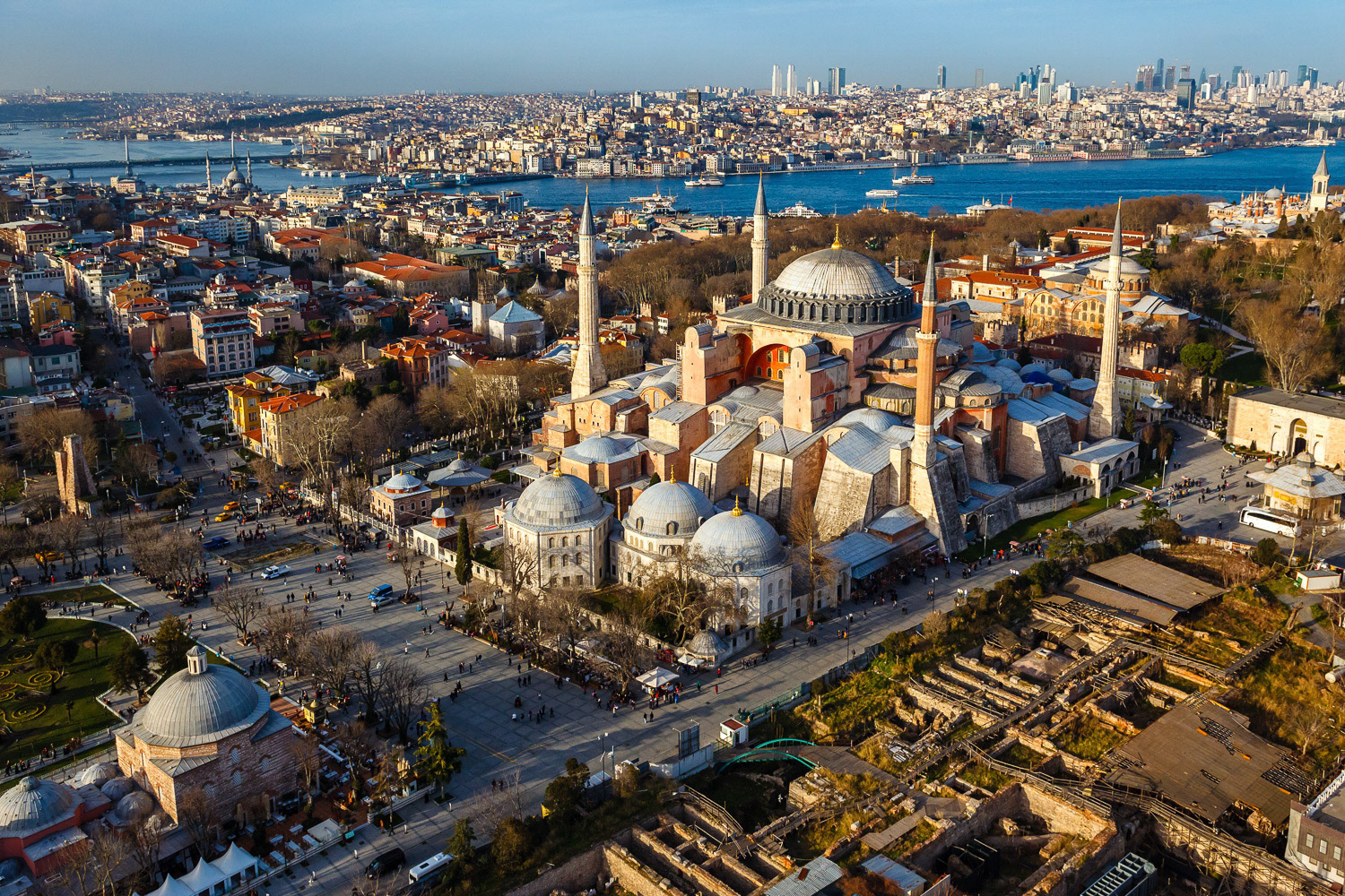 Hagia Sophia and Golden Horn, Istanbul
