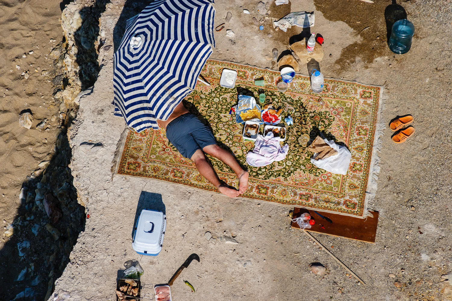 "Picnic" from "High Angle" solo exhibition at PG Art Gallery