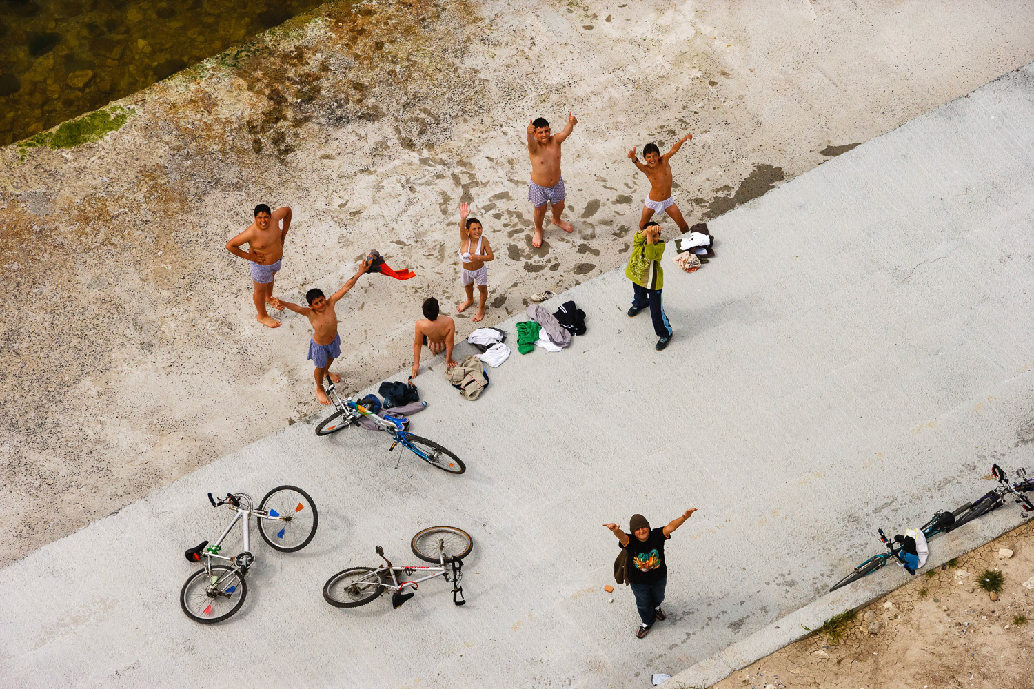 "Boys" from "High Angle" solo exhibition in PG Art Gallery