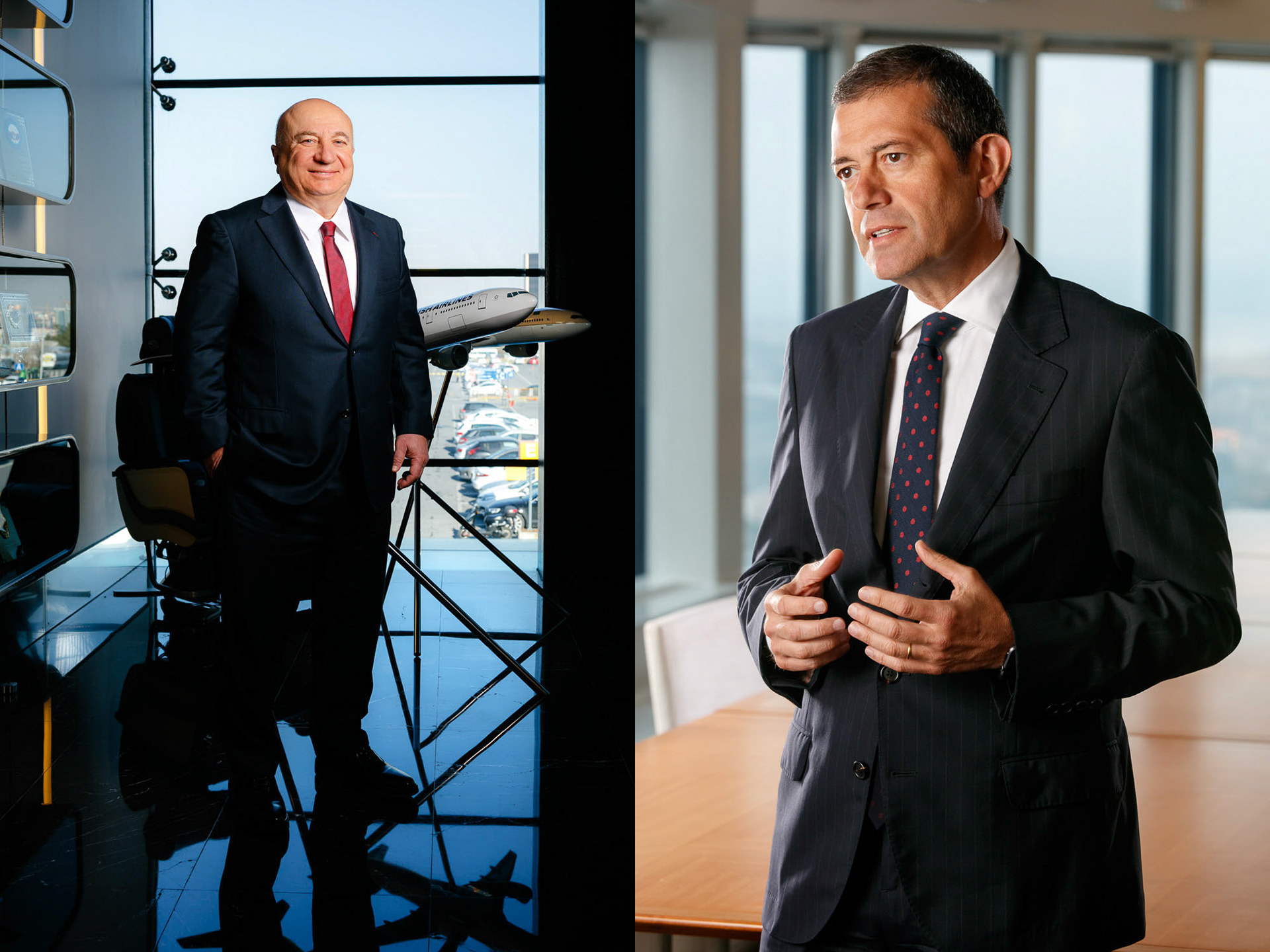 Sani Şener of TAV / Hakan Binbaşgil of Akbank