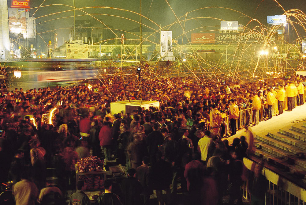 New Year 2000, Taksim, Istanbul
