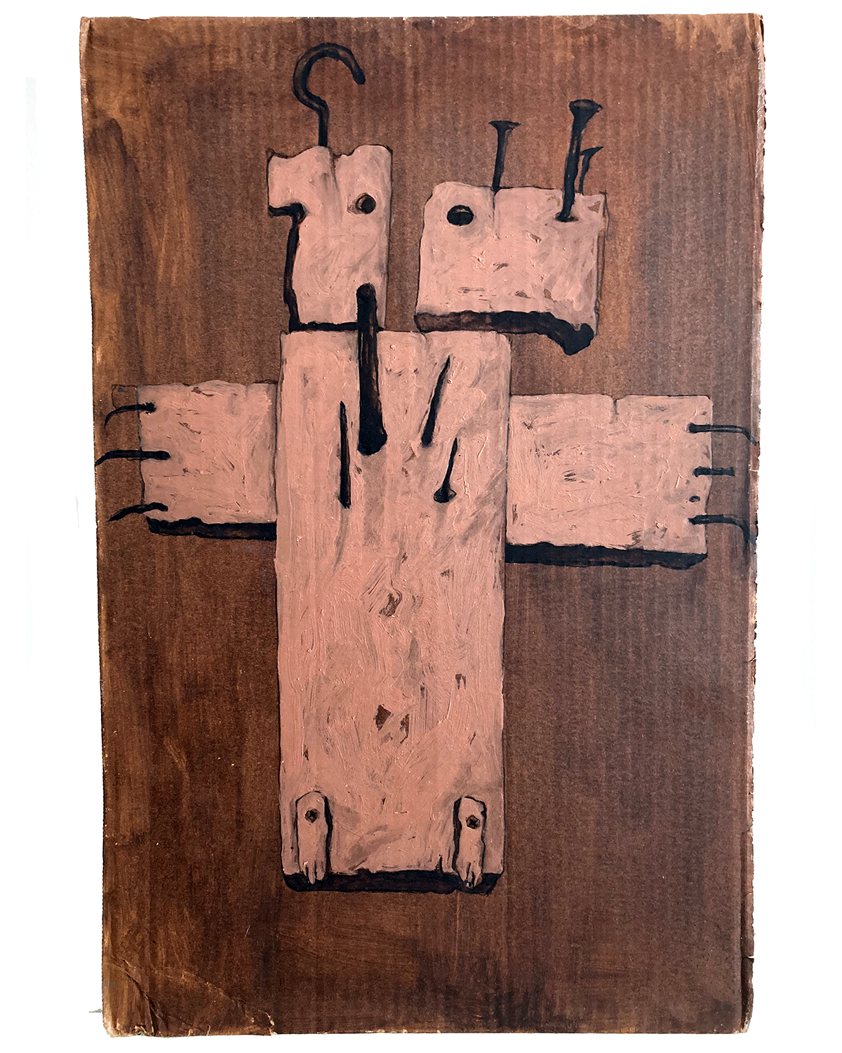 Self-portrait as a piece of wood