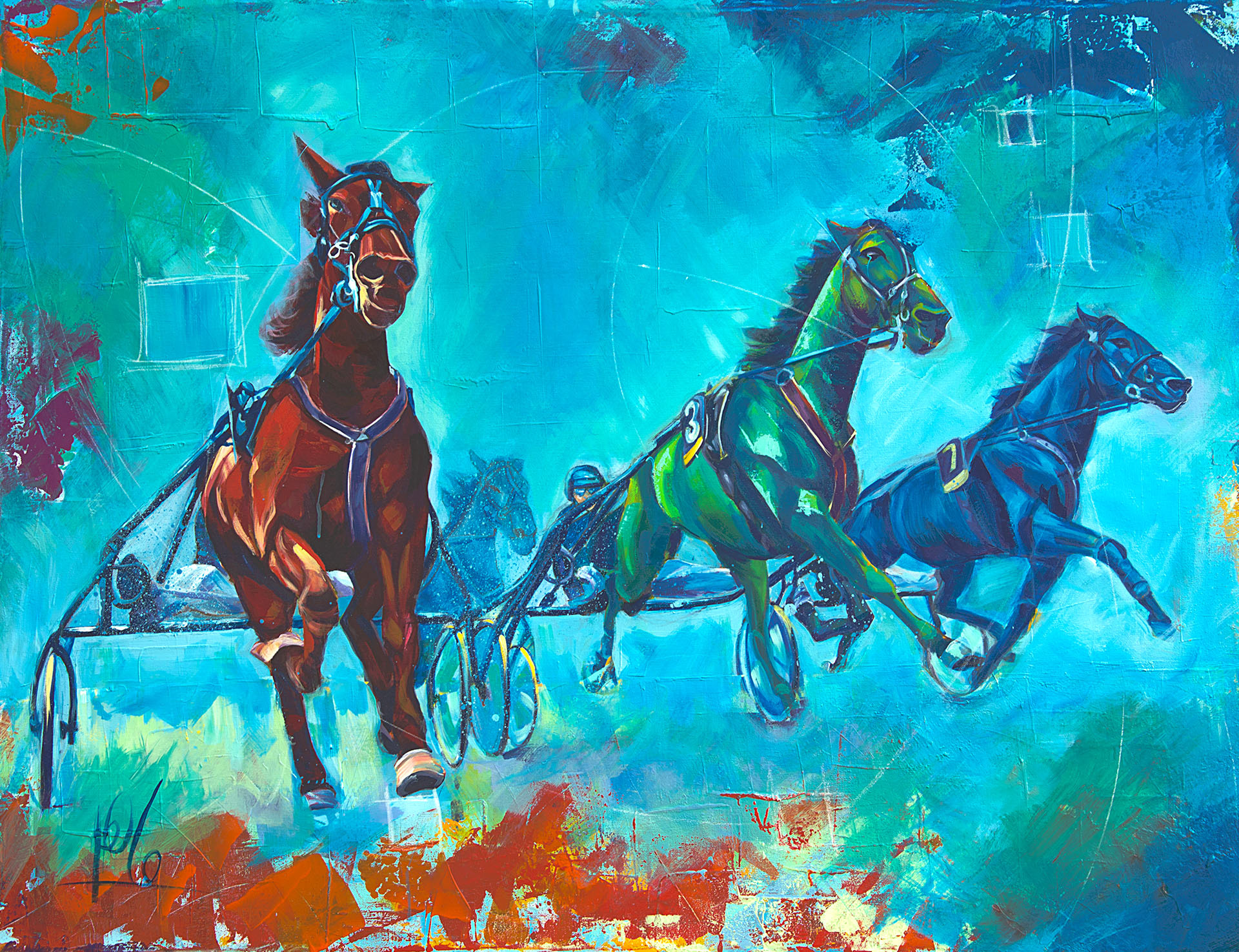 100 x 130 C.M 39,37 x 51.18 INCH. Acrylic on canvas.