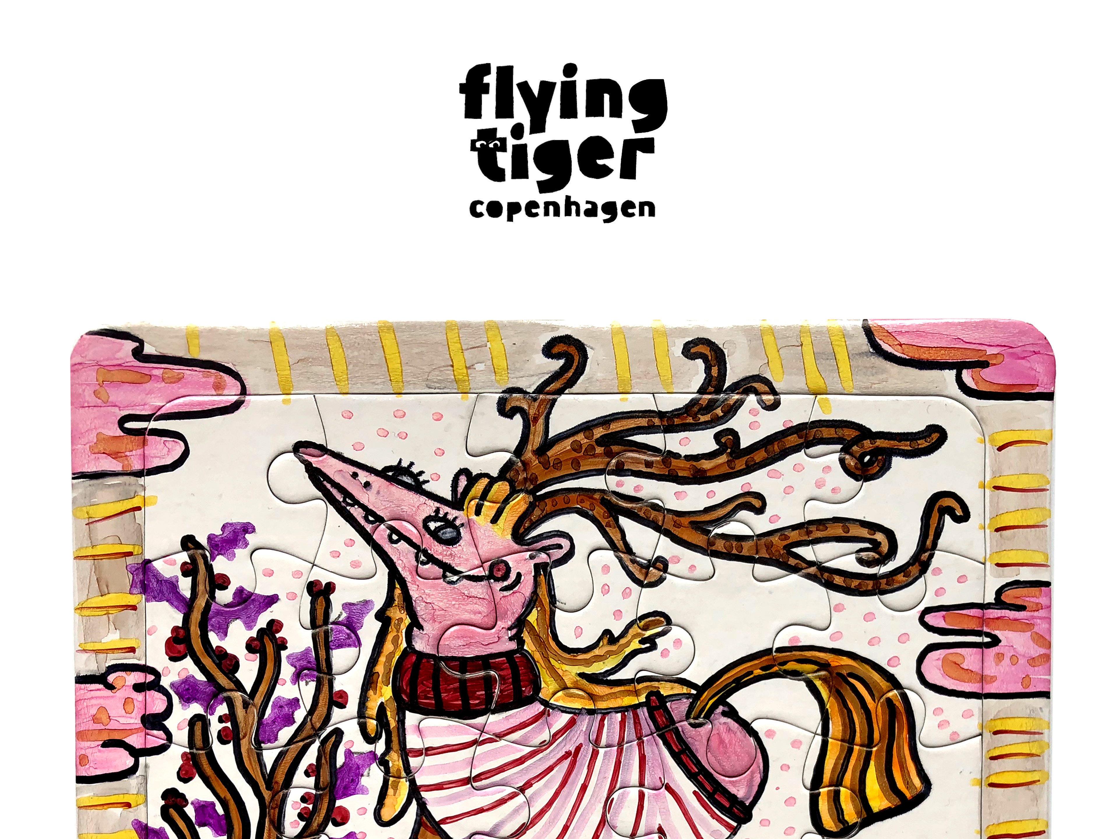Puzzle  Flying Tiger Copenhagen