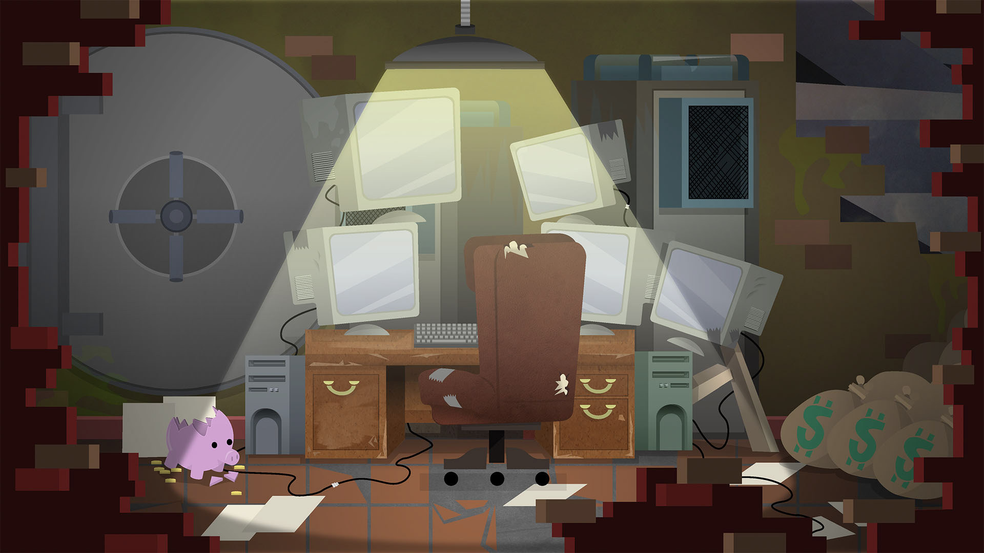 Villain Headquarters Interior - Background