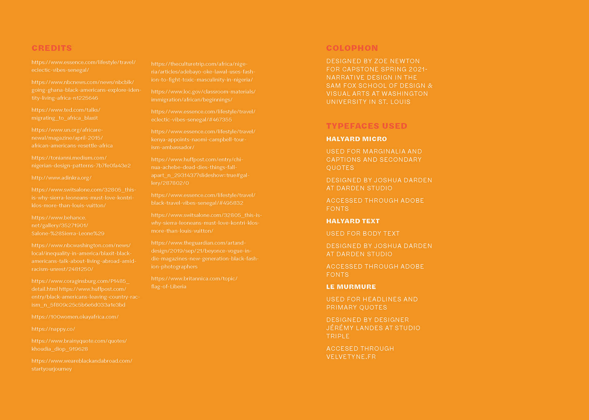 colophon