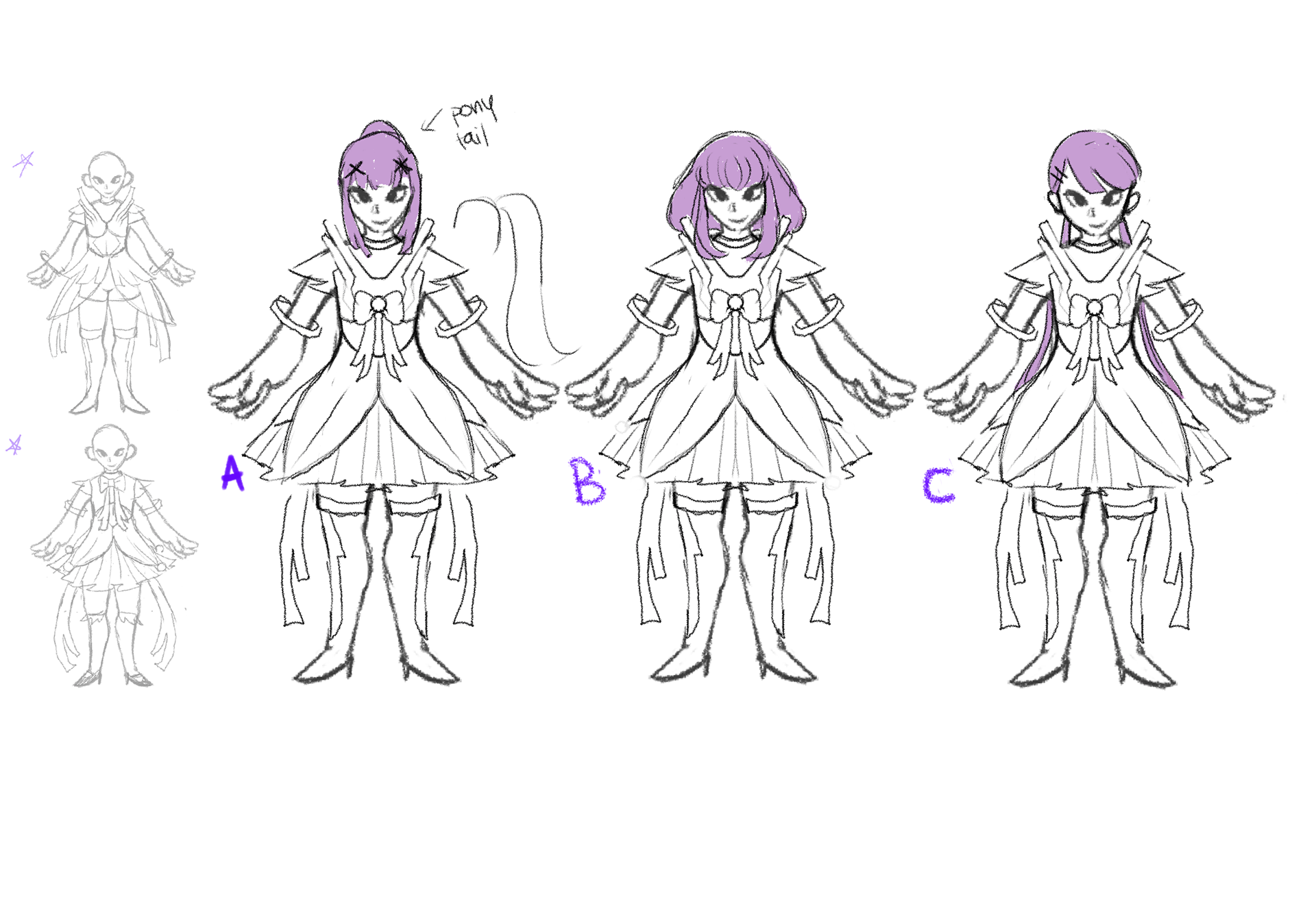 Costume Finalization and Hair