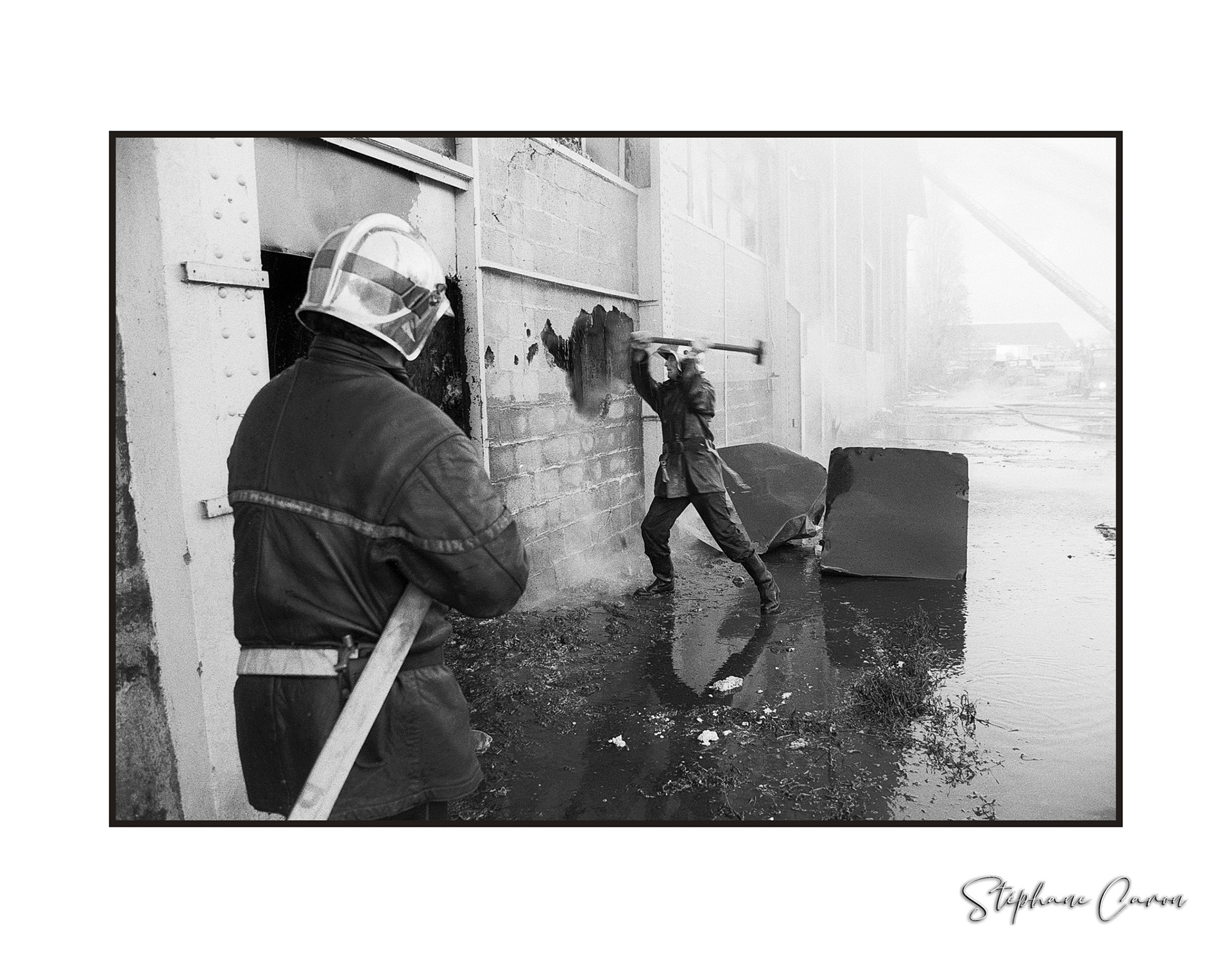 Incendie Sotteville - 1993