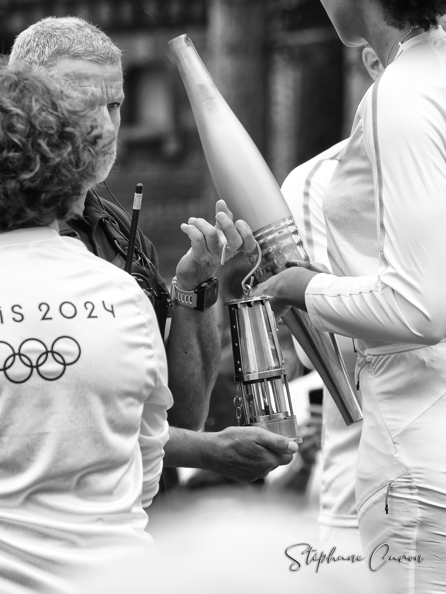 La flamme olympique