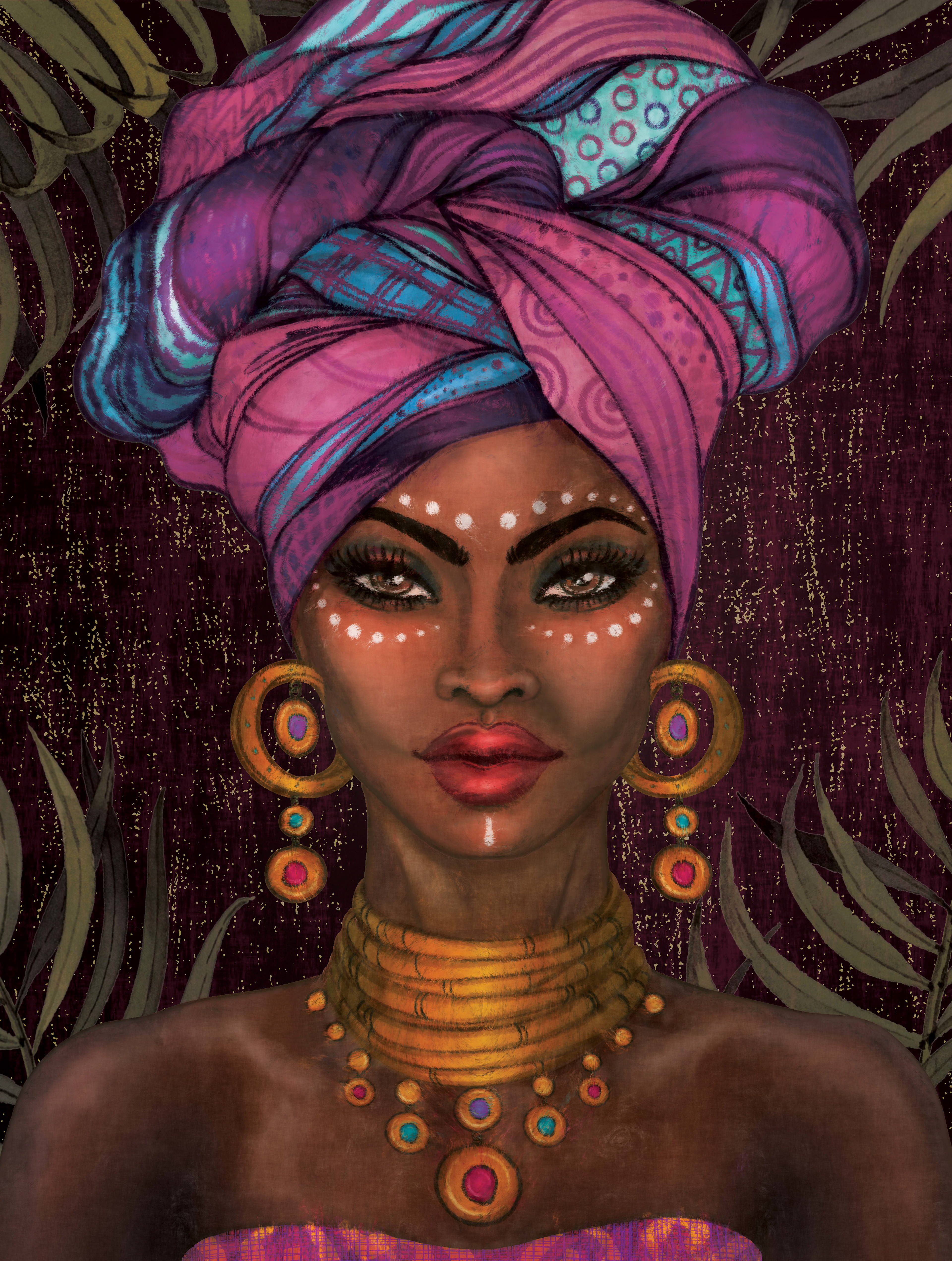 Final art after Photoshop over painting and soft filter effects.