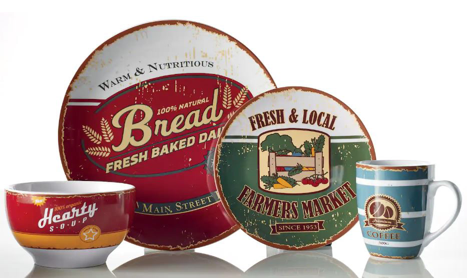 Retro Dinnerware