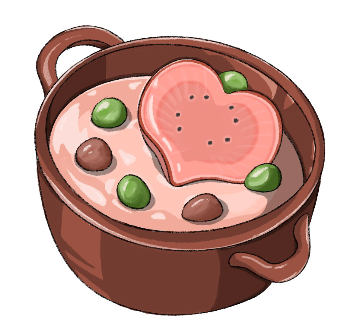 Prompt: A Video Game Food Item