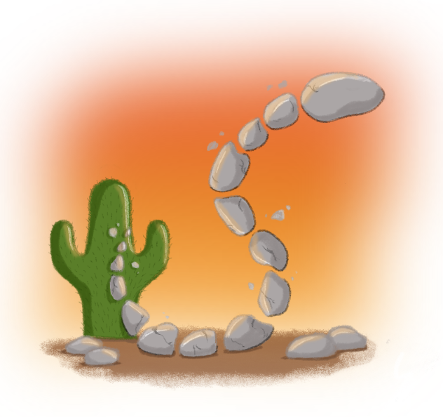 Prompt: A Rock Elemental Reptile