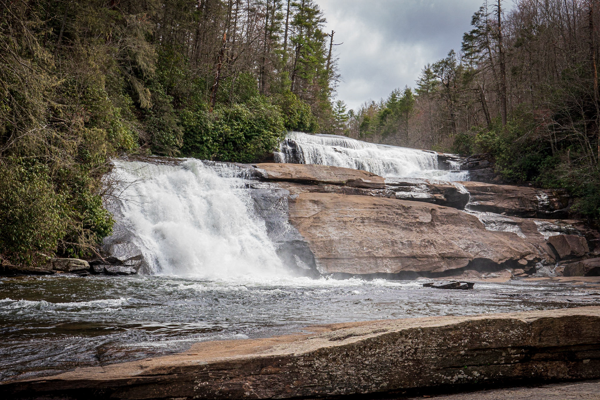 Triple Falls Dupont State Park N.C
