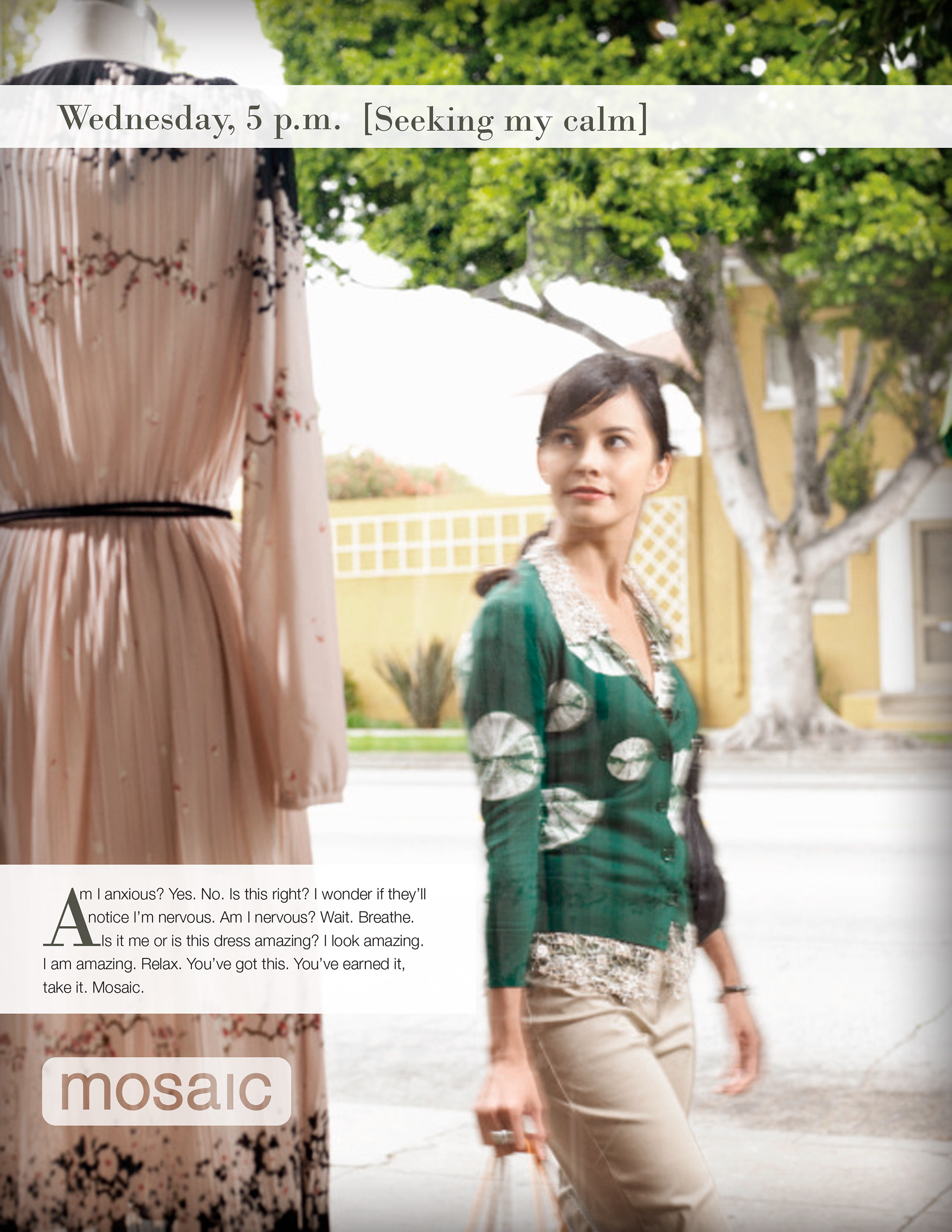 Ad for the center, the concept was to show the many things you could do there.