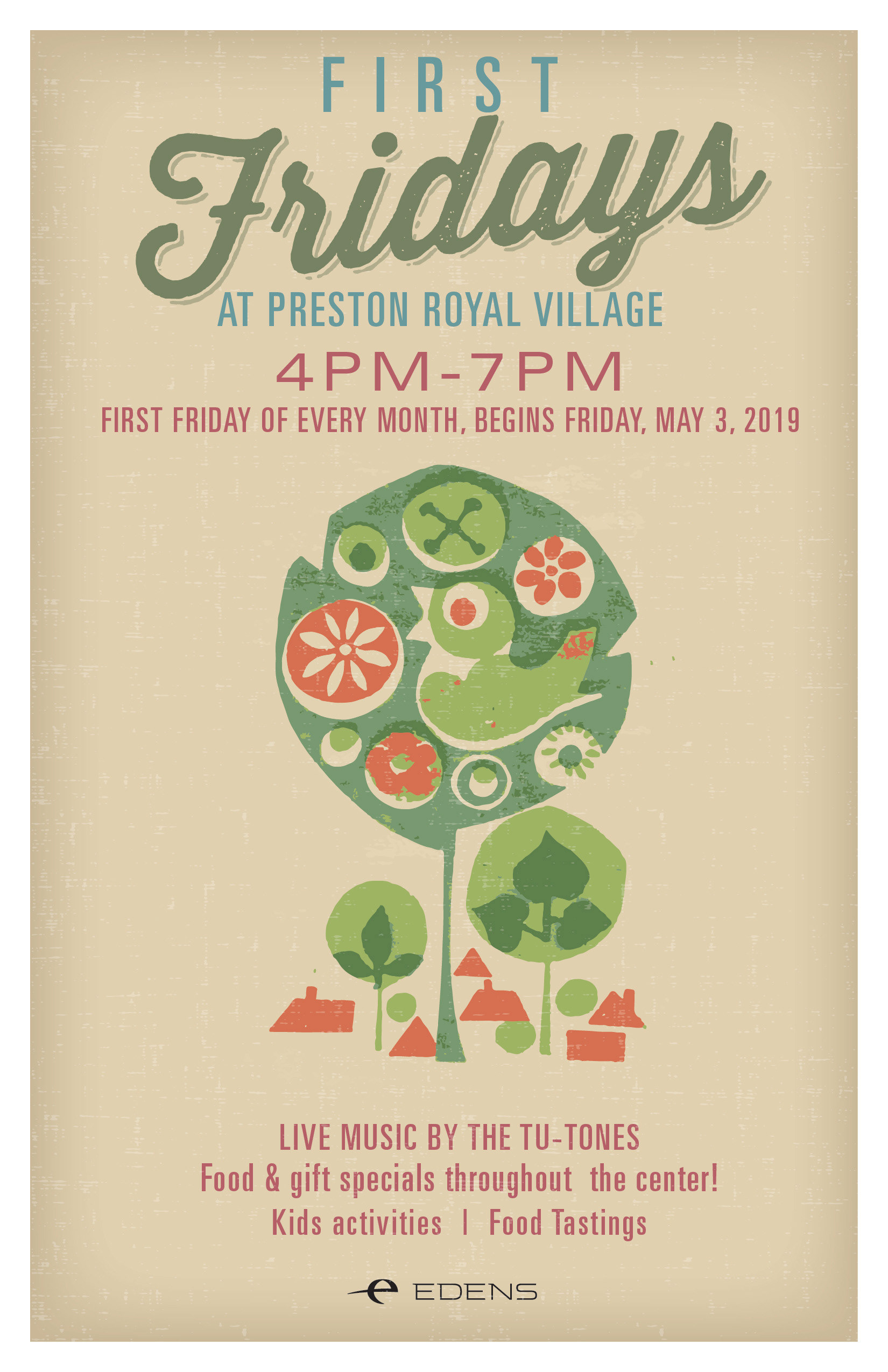 Alternative design for the 1st Friday event.